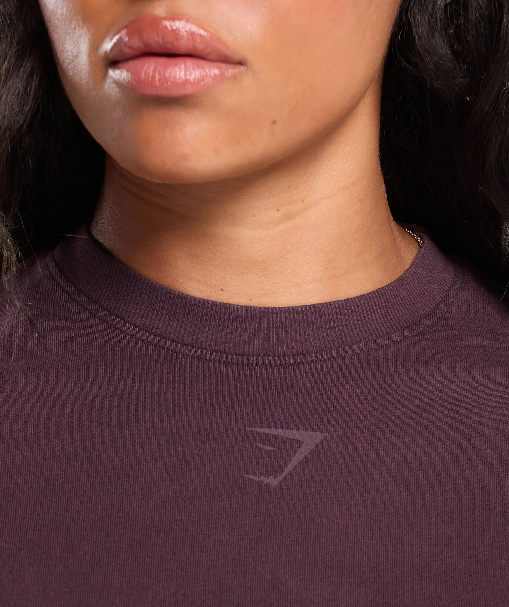 Power Oversized Long Sleeve Top