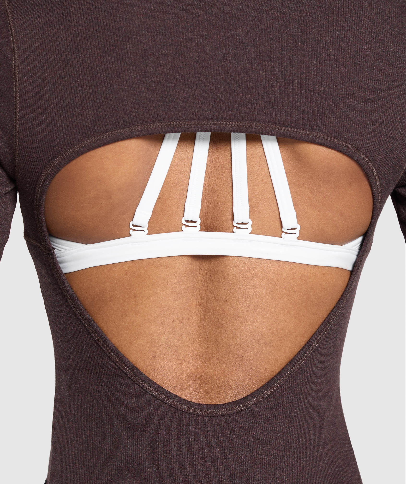 Ribbed Cotton Long Sleeve Bodysuit