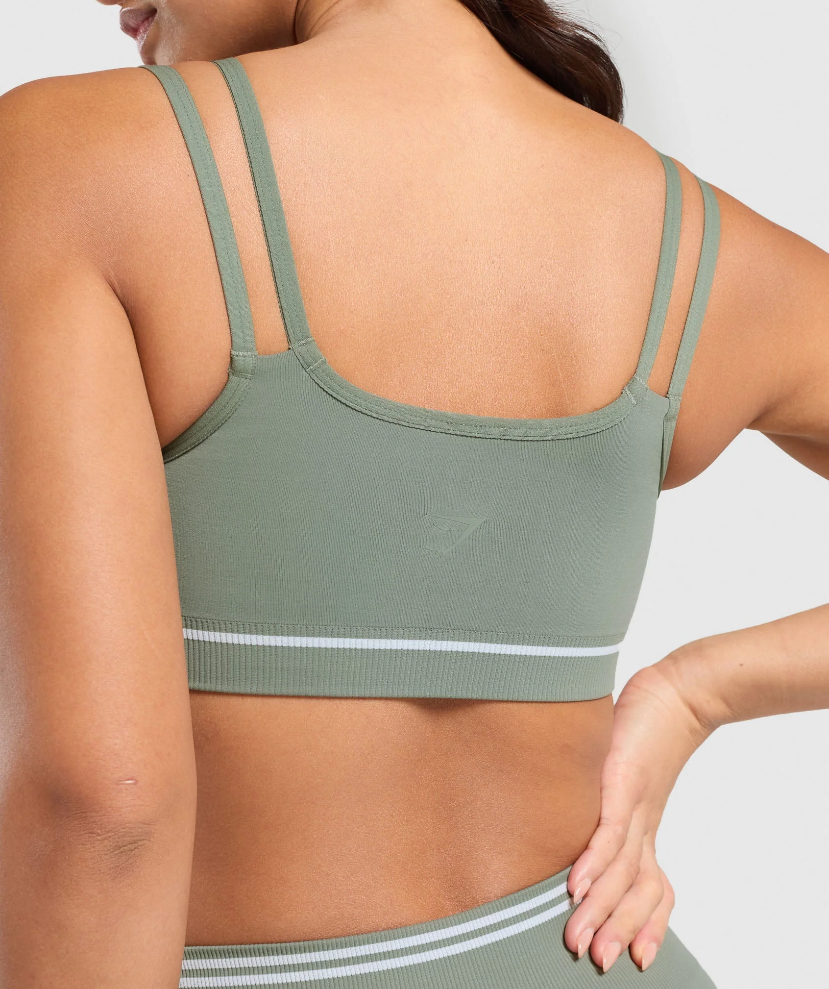 Contrast Seamless Sports Bra