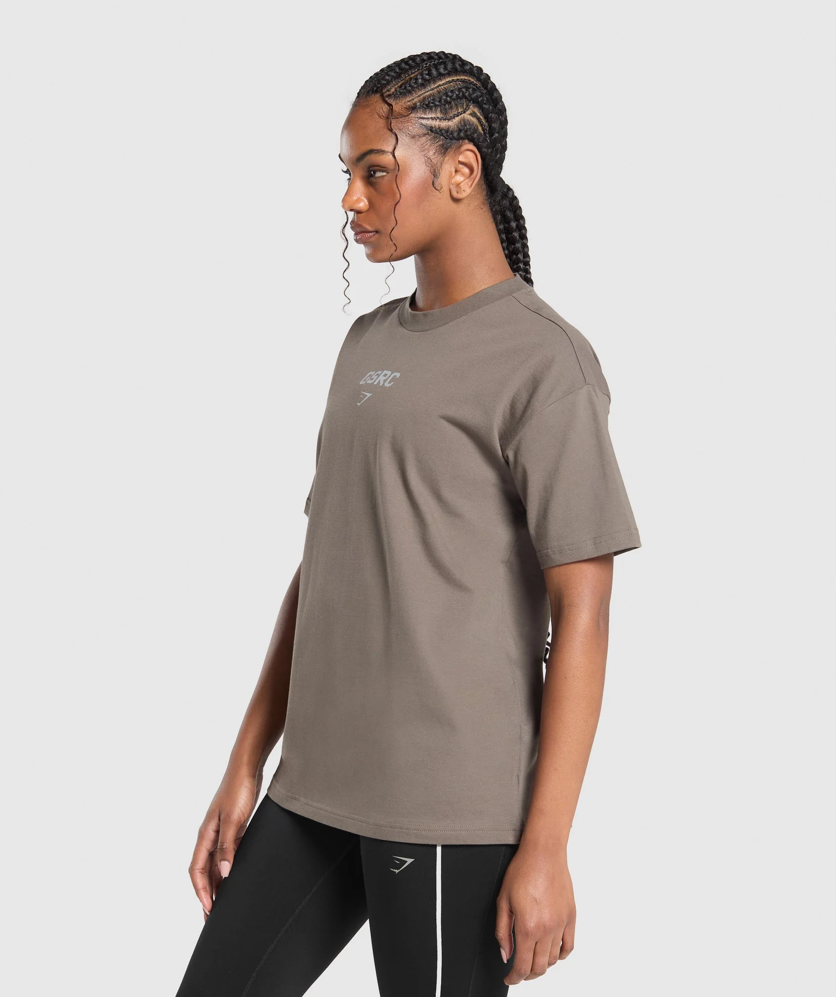 Running Graphic Oversized T-Shirt