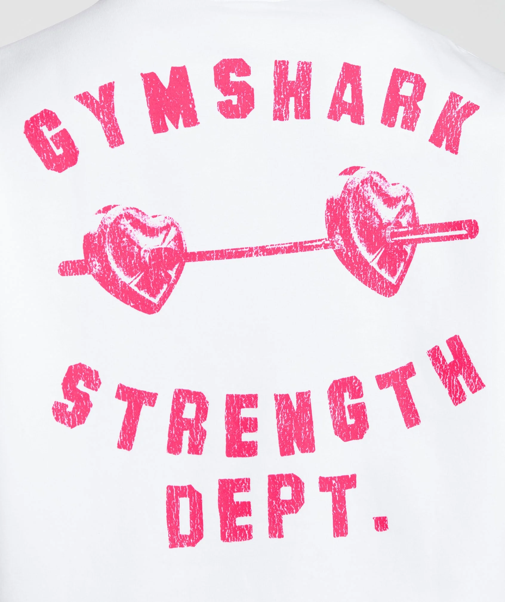 Barbell Hearts Oversized Sweatshirt