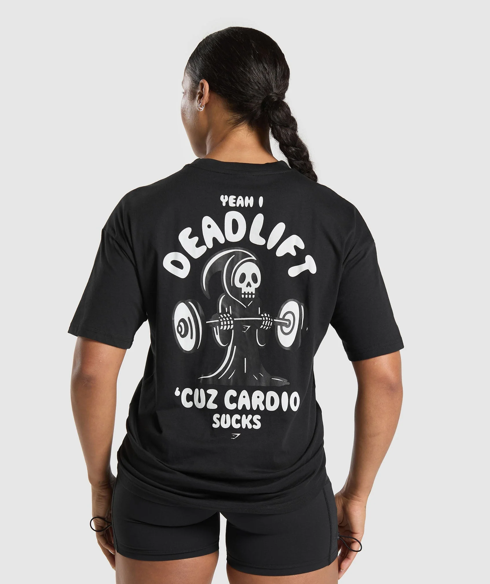 Graphic Reaper Oversized Tee