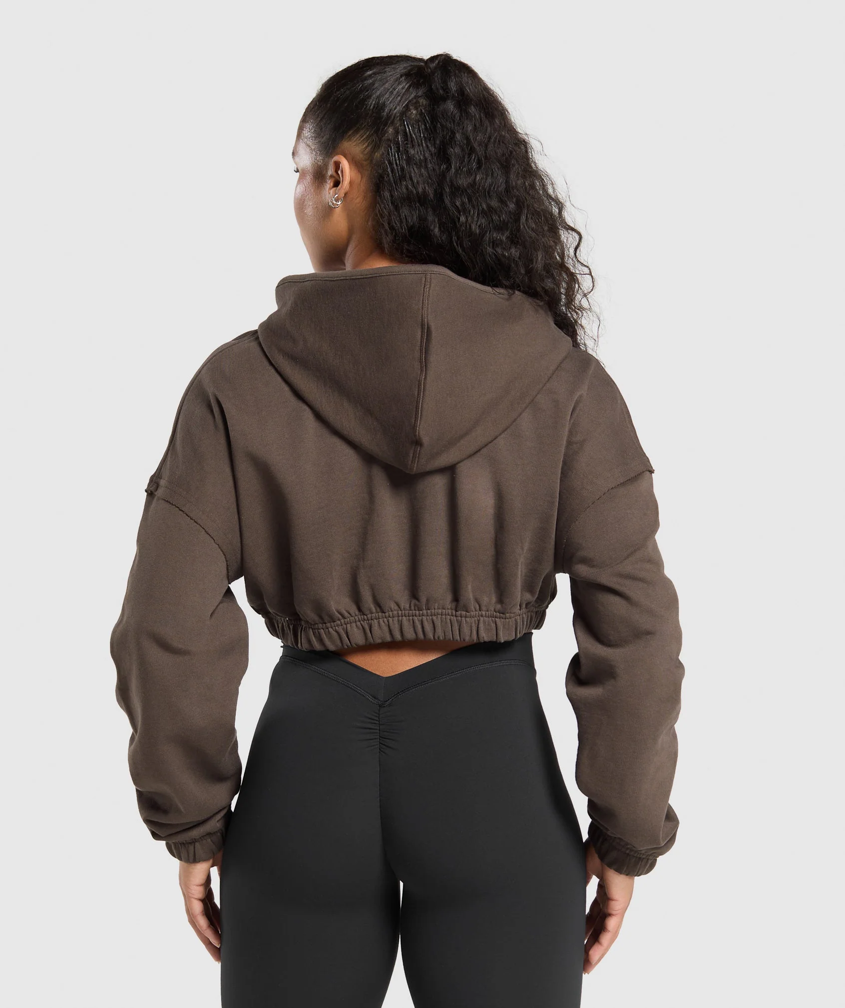 Superset Crop Zip Hoodie