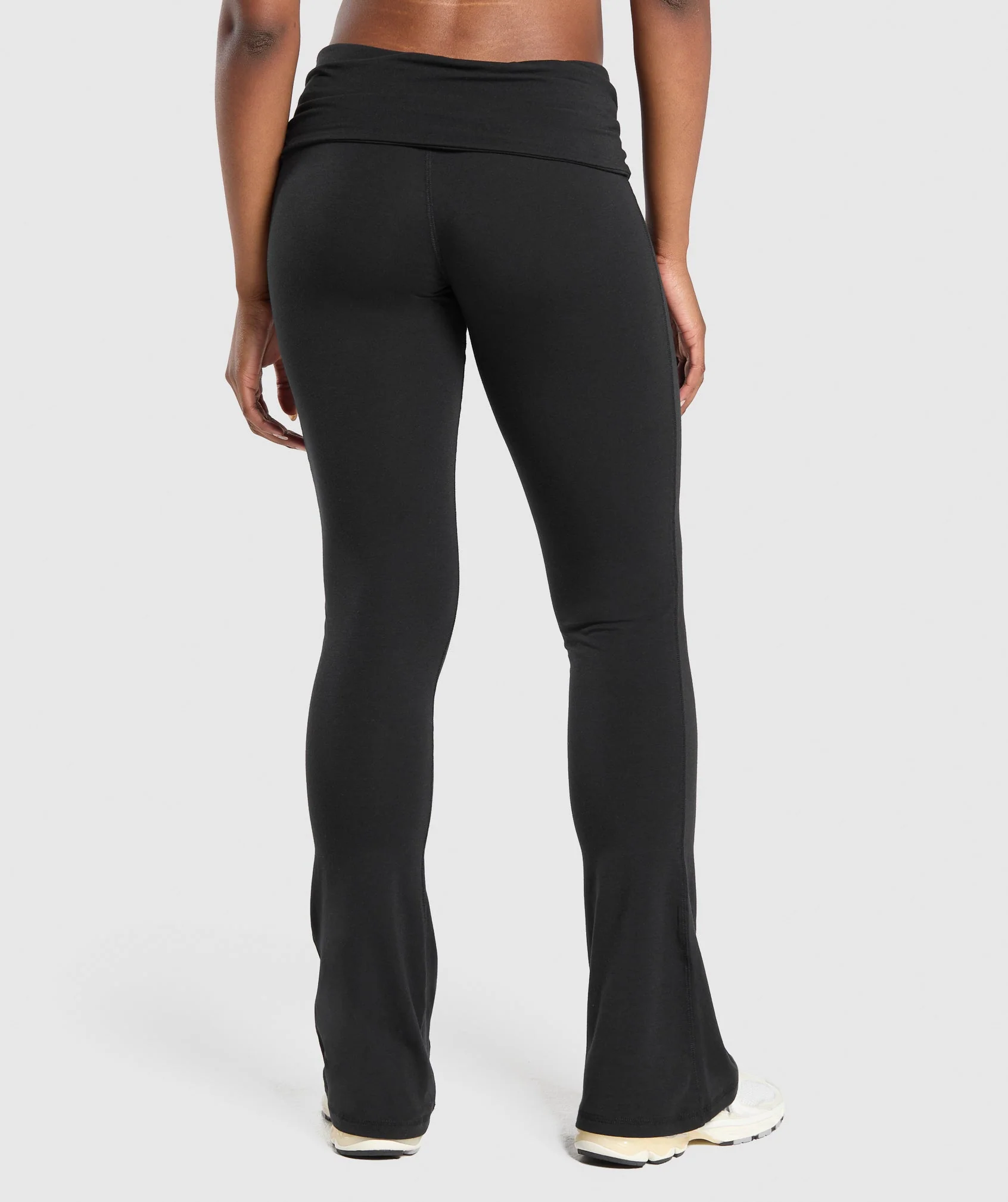 Foldover Flared Leggings