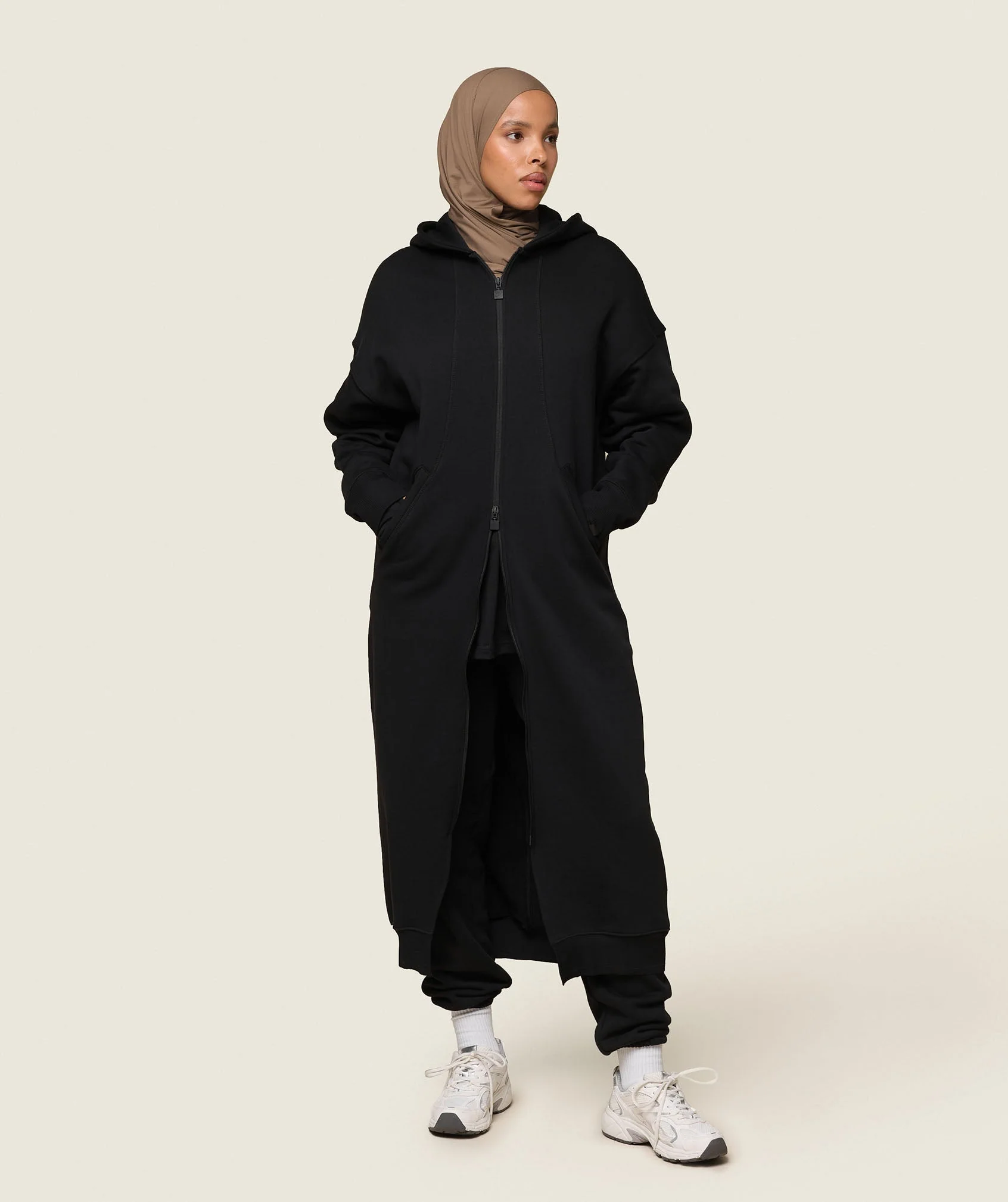 GS x Leana Deeb Oversized Longline Zip Through