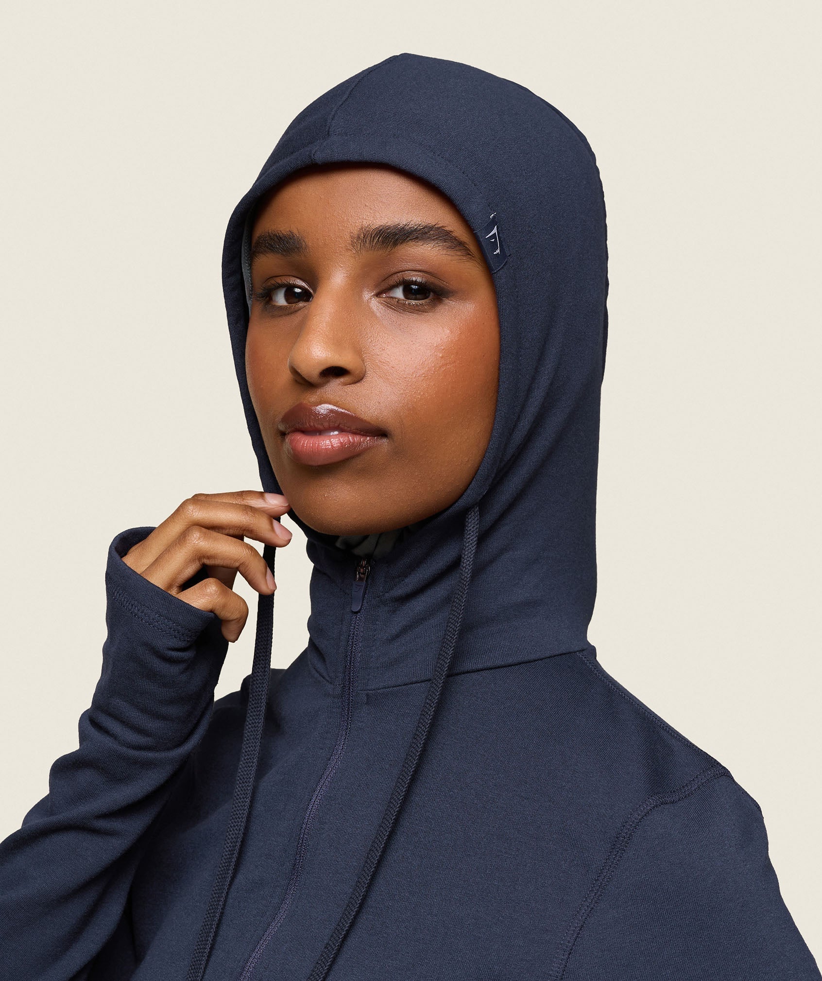 GS x Leana Deeb Hooded Midi Top