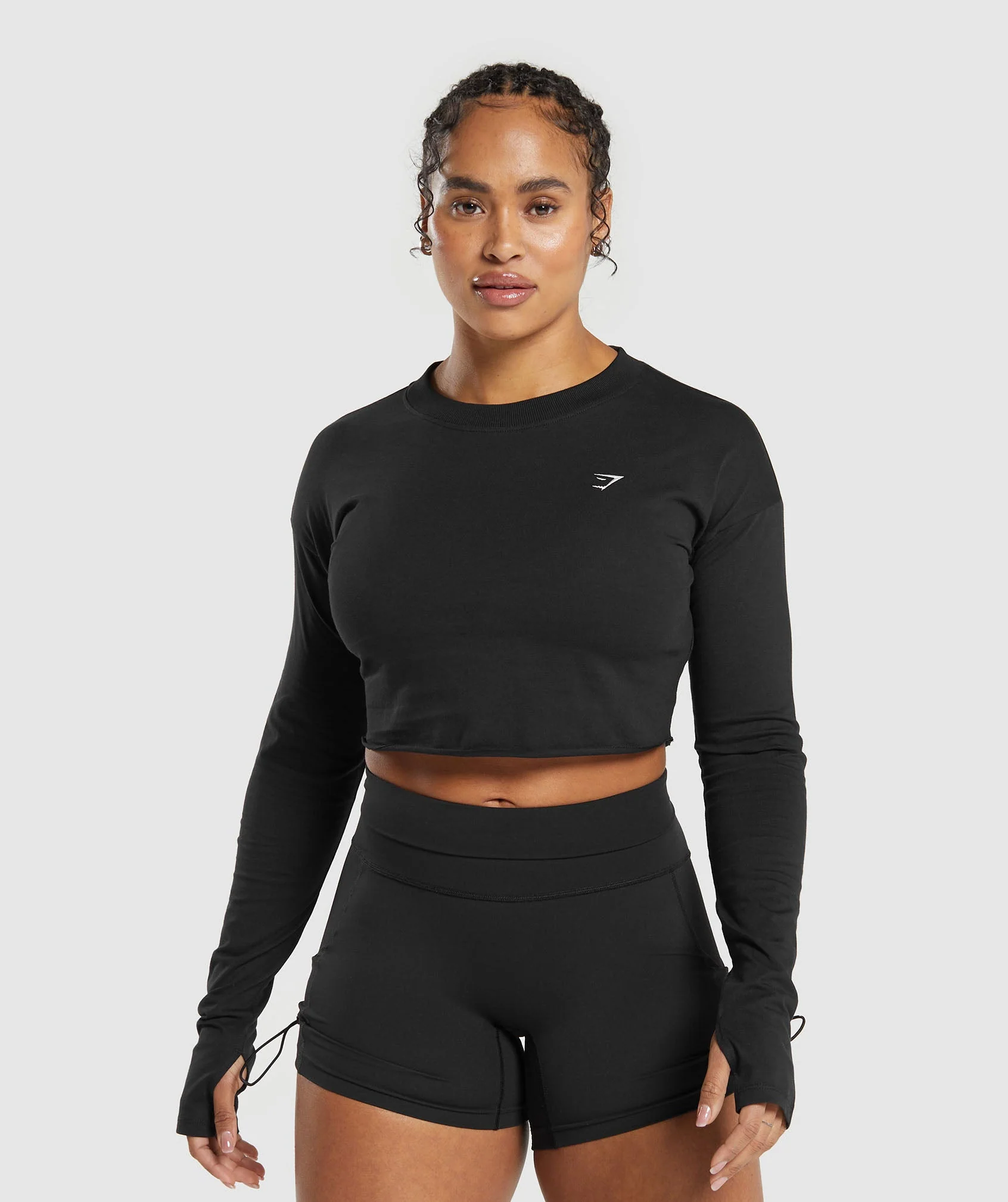 Lifting Long Sleeve Crop Top