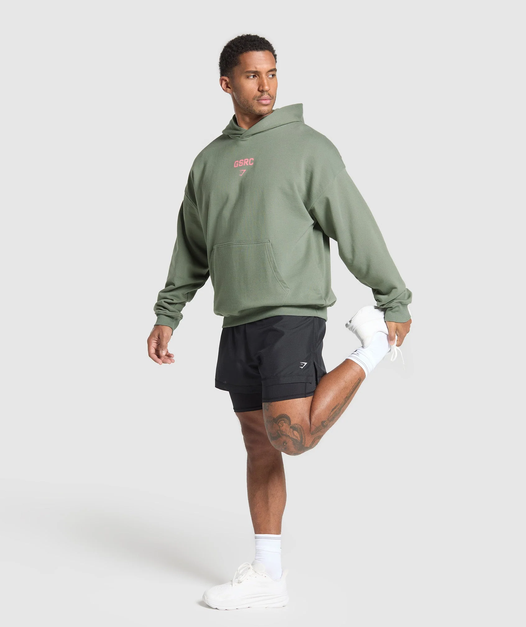 Running Graphic Hoodie