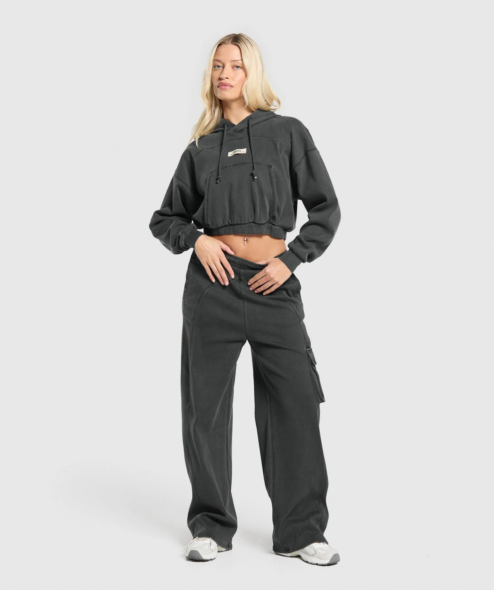 Rest Day Ribbed Hoodie