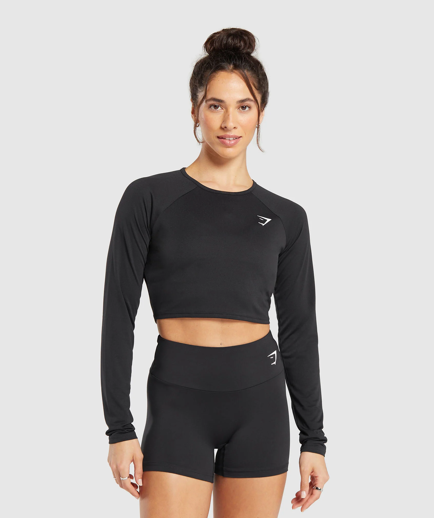 Training Long Sleeve Crop Top