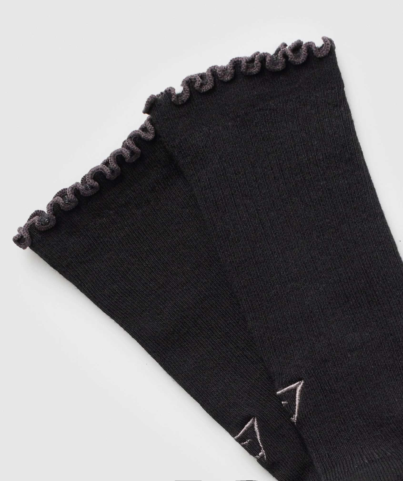 Frill Crew Single Sock