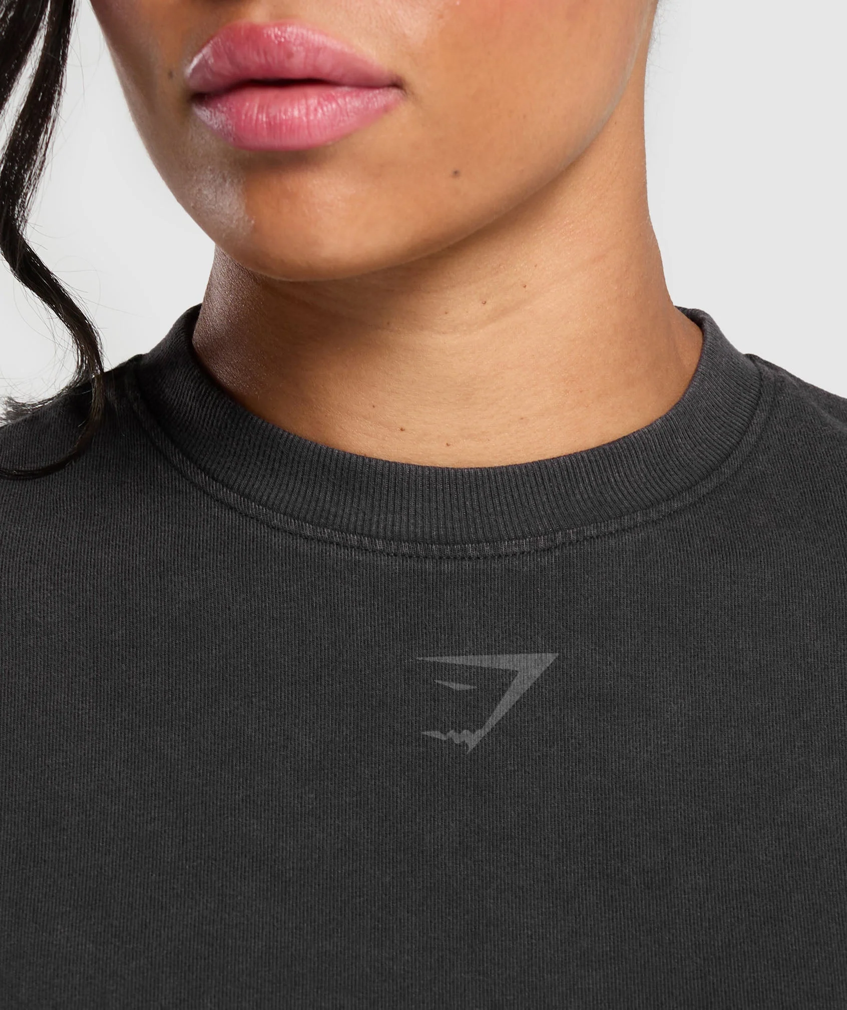 Power Oversized Long Sleeve Top