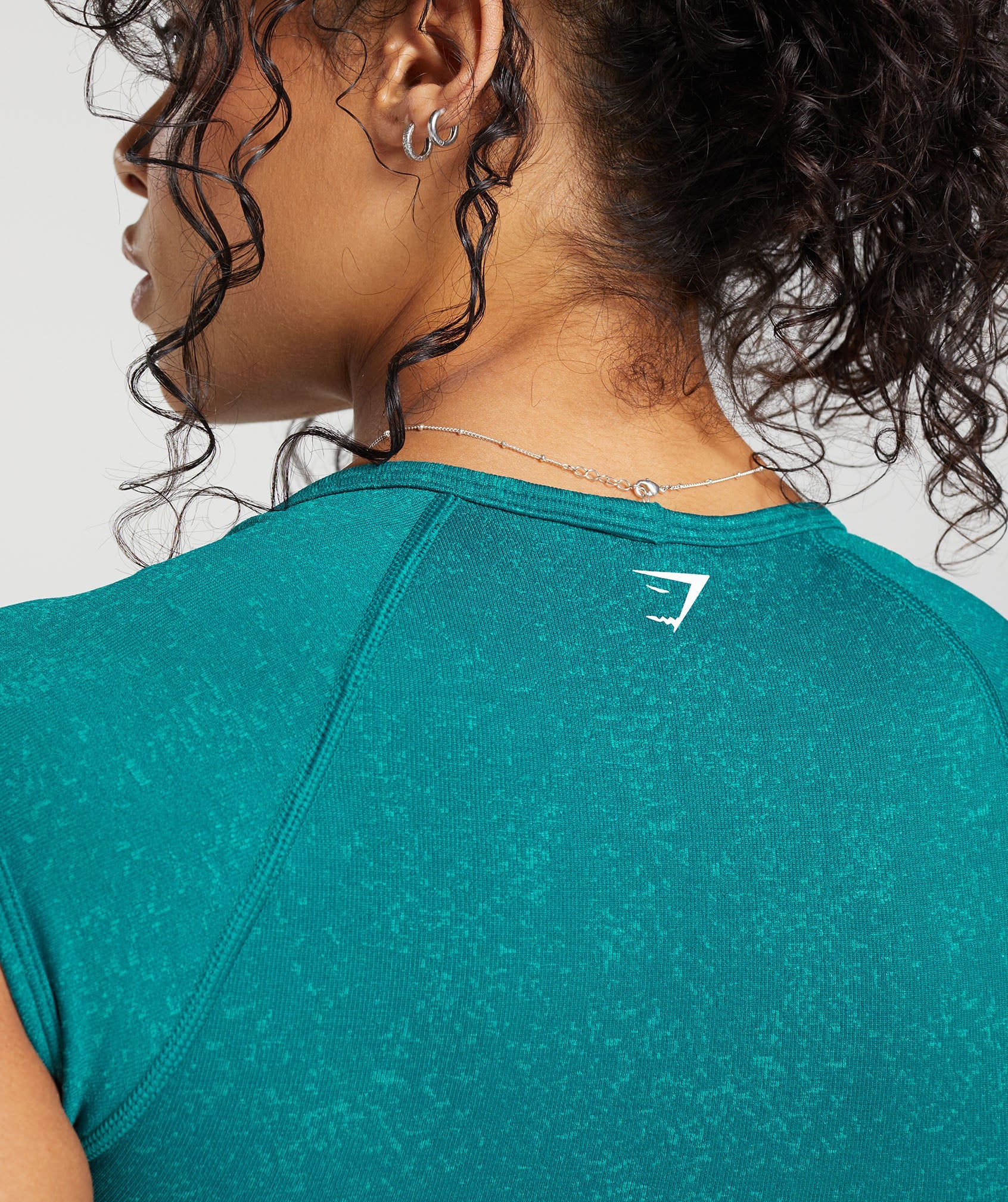 Adapt Fleck Seamless Crop Top