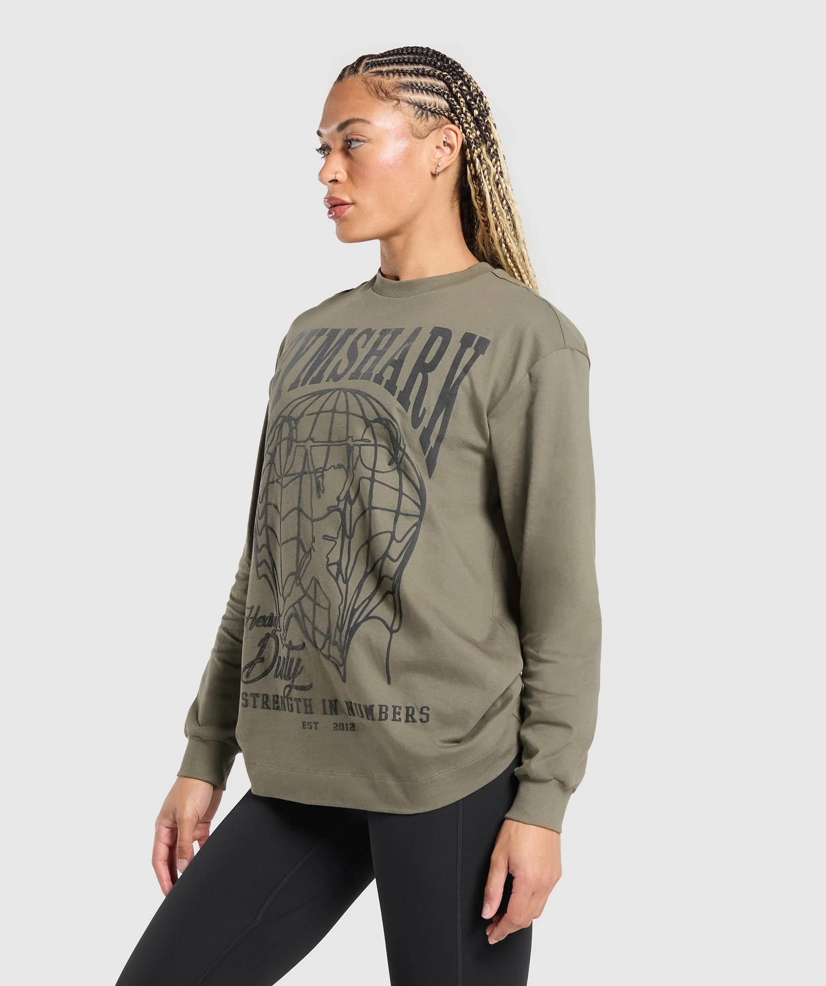 Strength In Numbers Long Sleeve Top