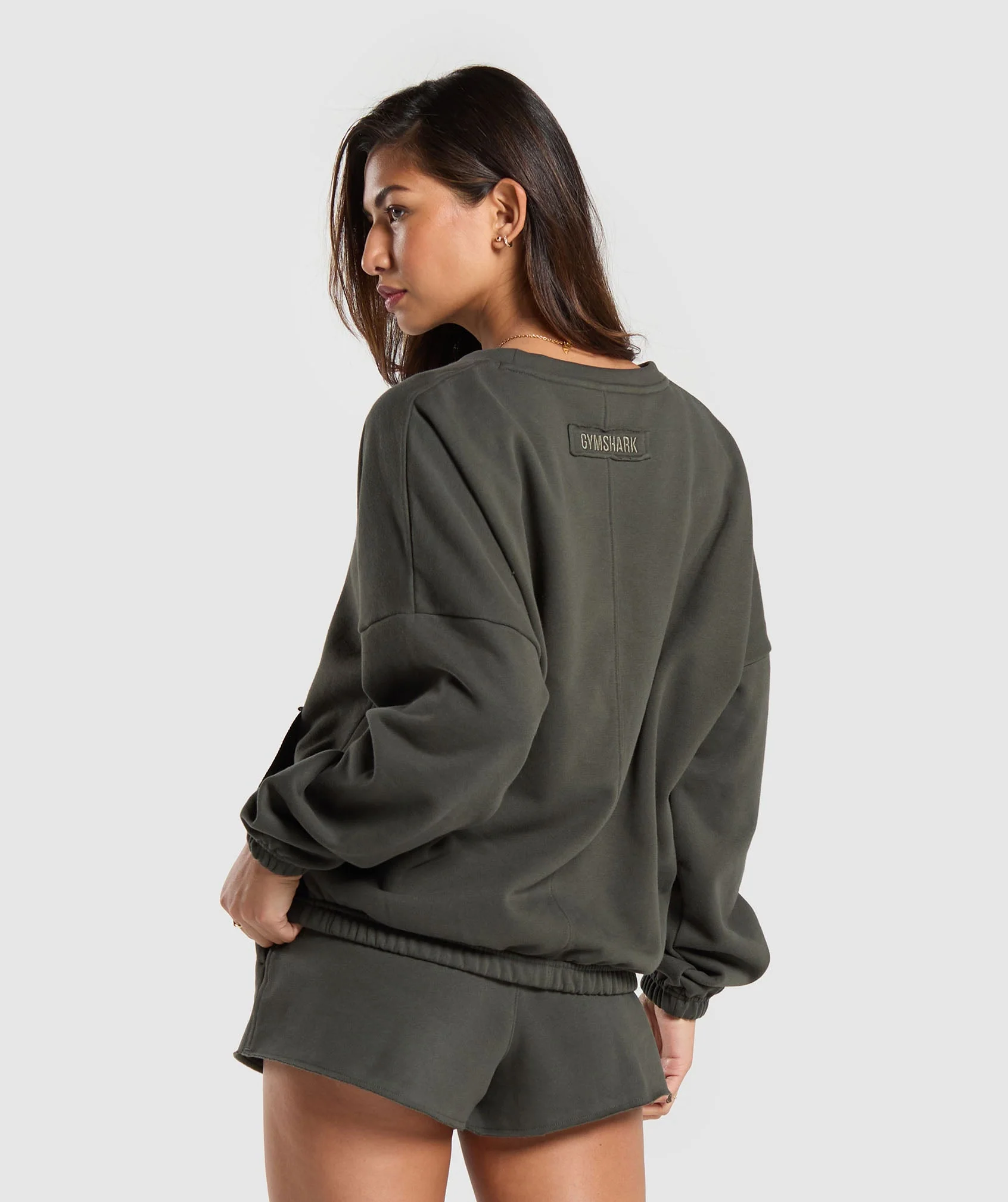 Fleece Oversized Sweatshirt