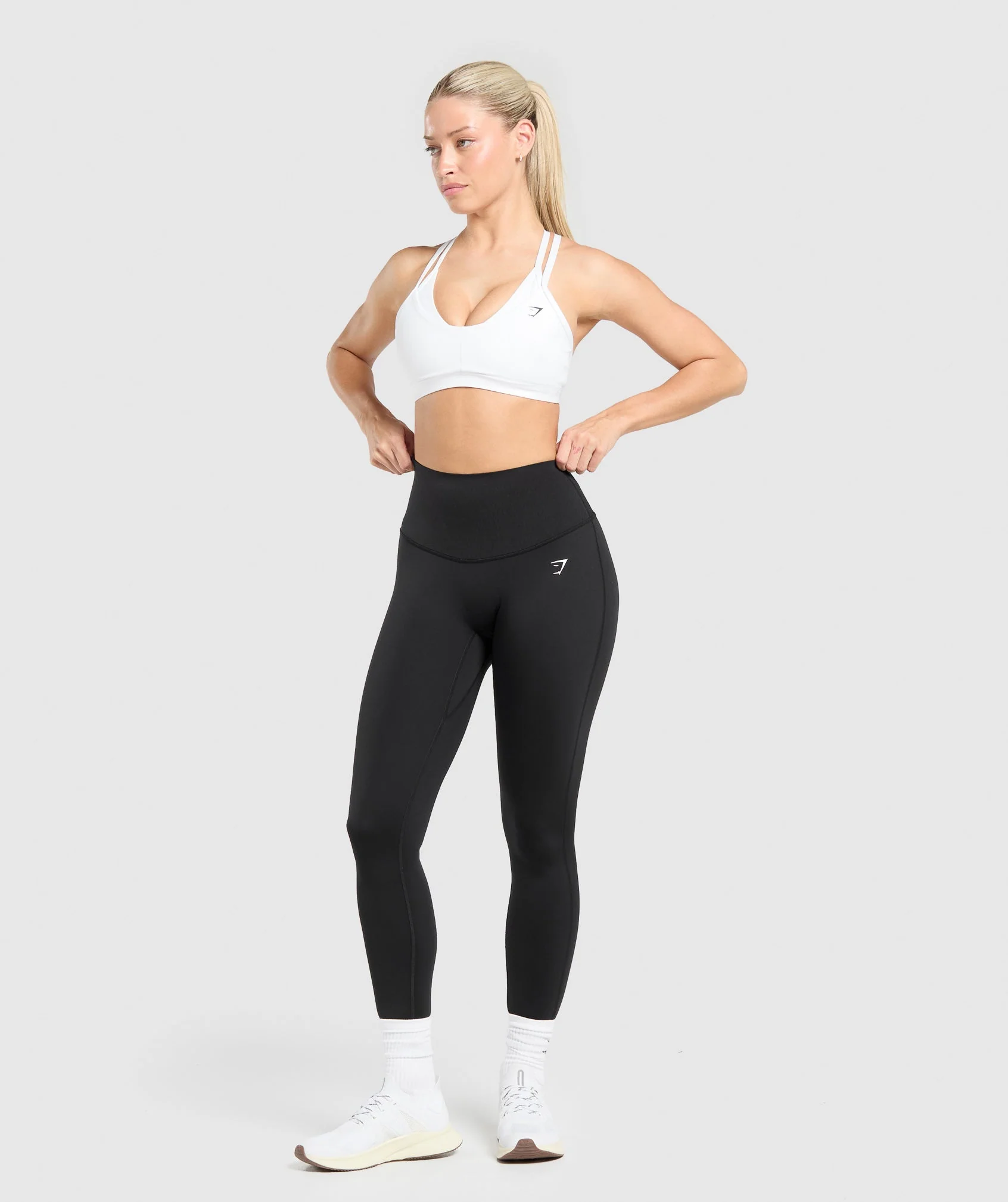 Bonded Waistband Leggings