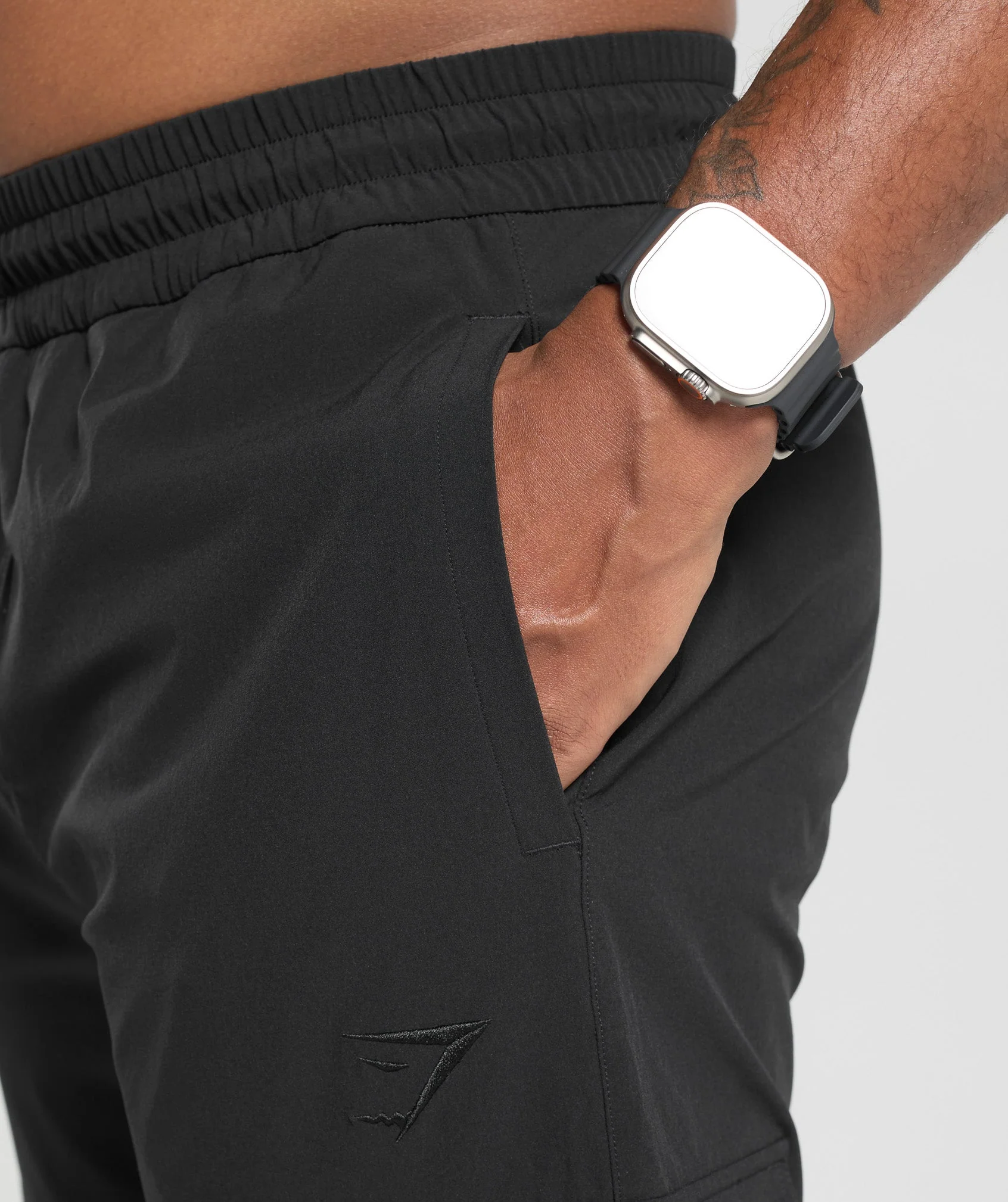 Stretch Woven Cargo Pants