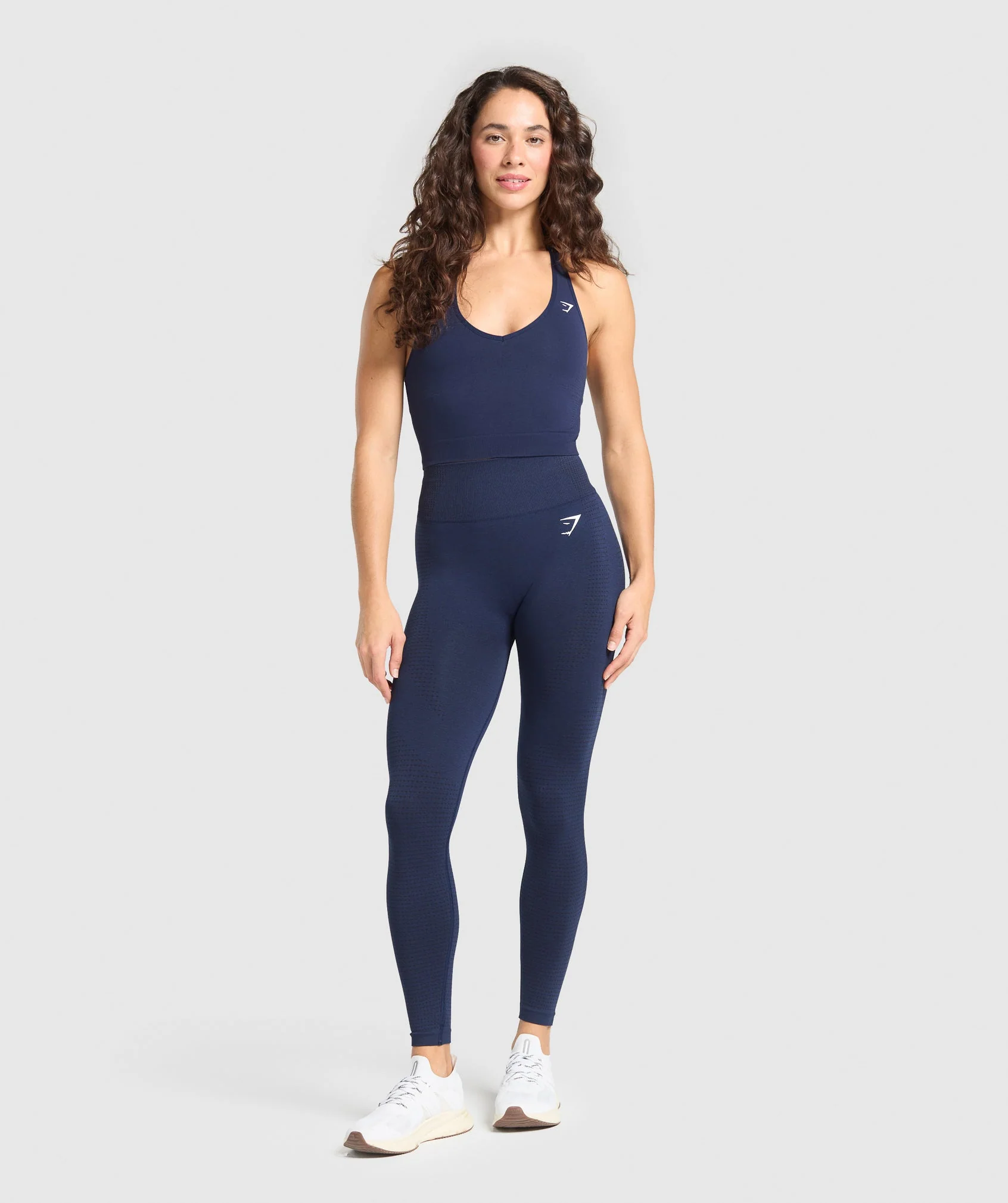 Vital Seamless Halter Neck Tank With Shelf