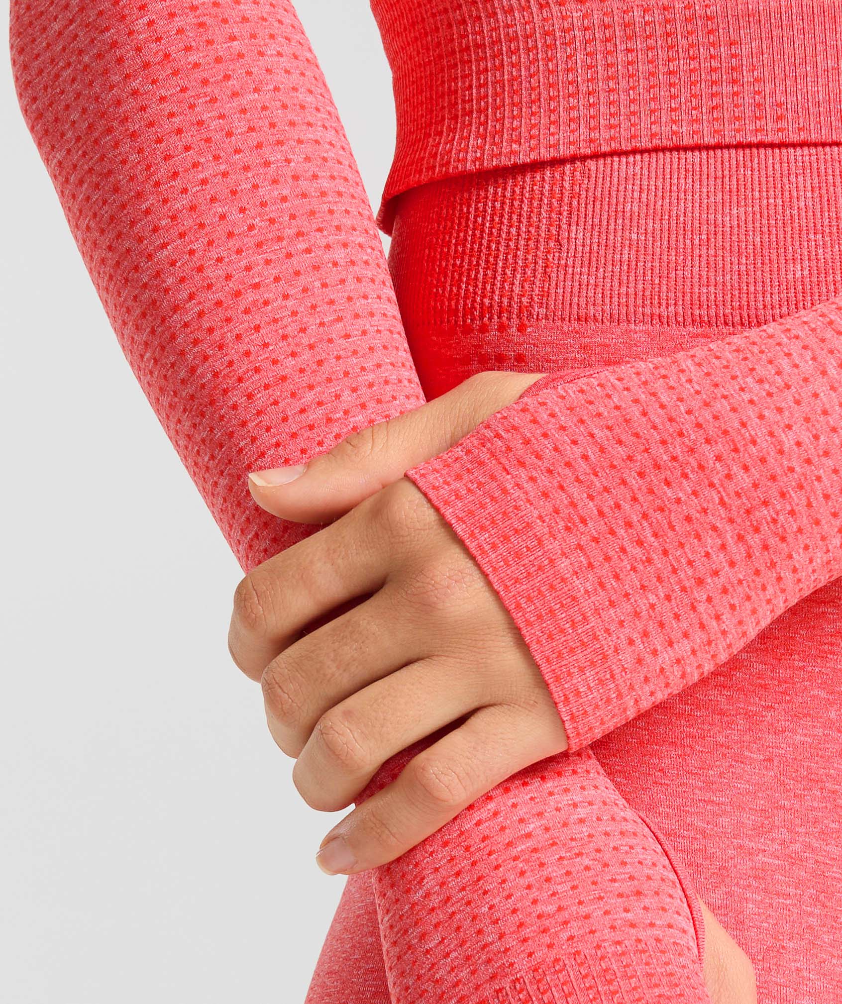 Vital Seamless Long Sleeve Cut Out Top