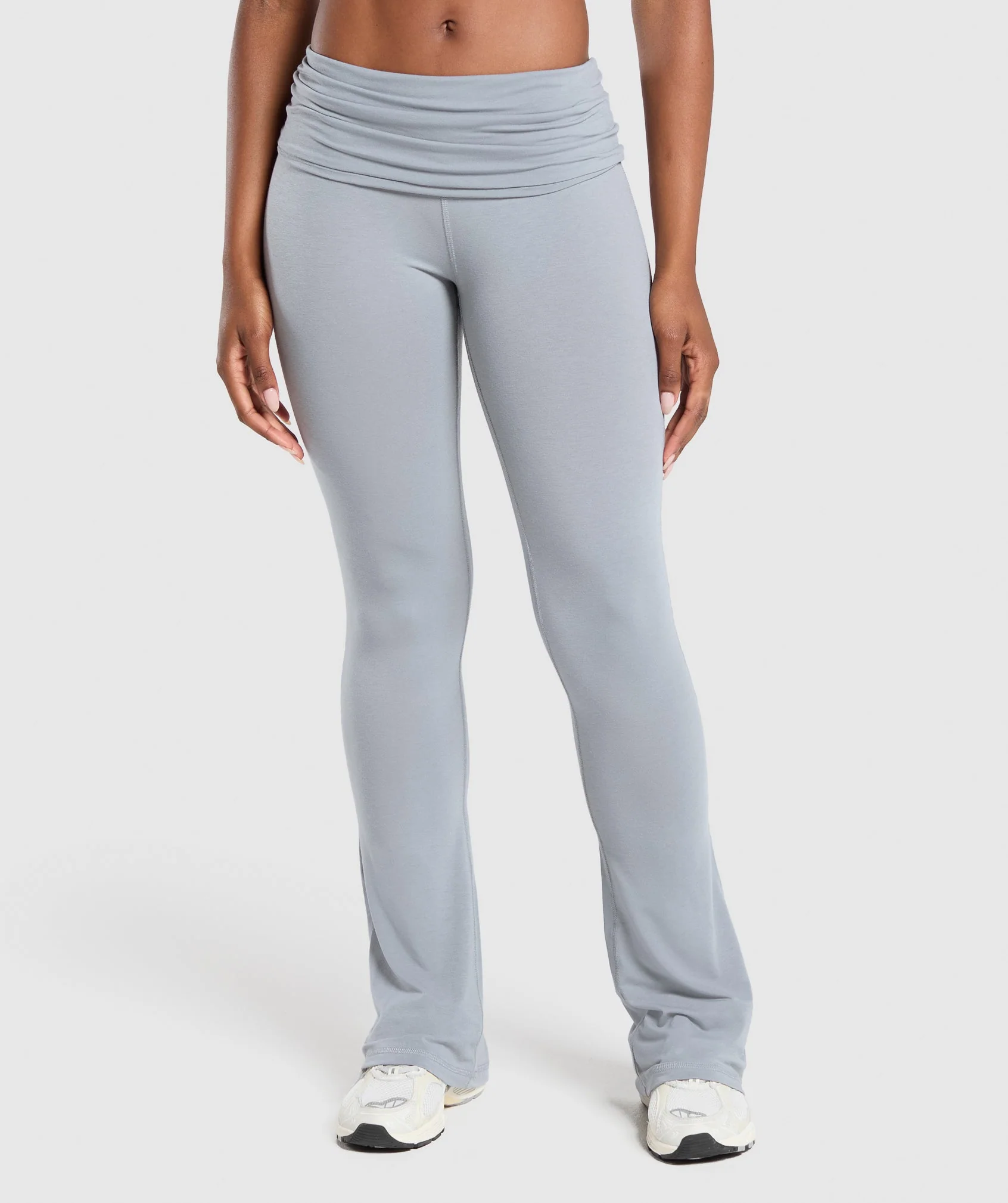 Foldover Flared Leggings