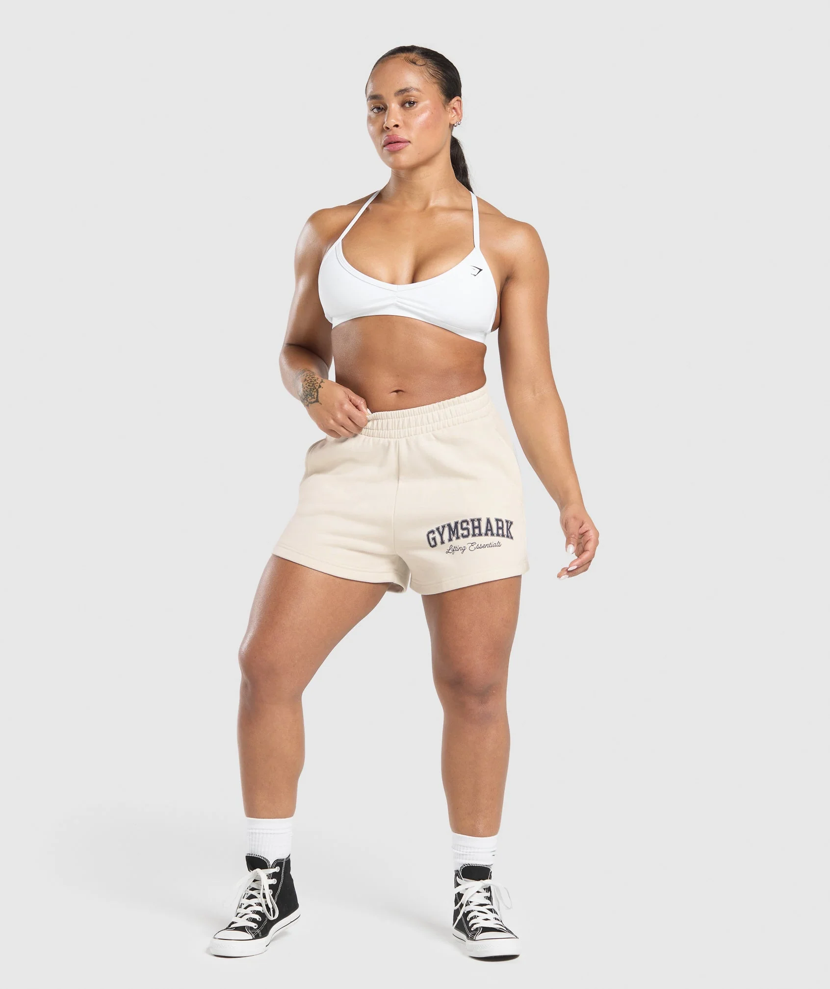 Lifting Essentials Graphic Brushed 4' Shorts