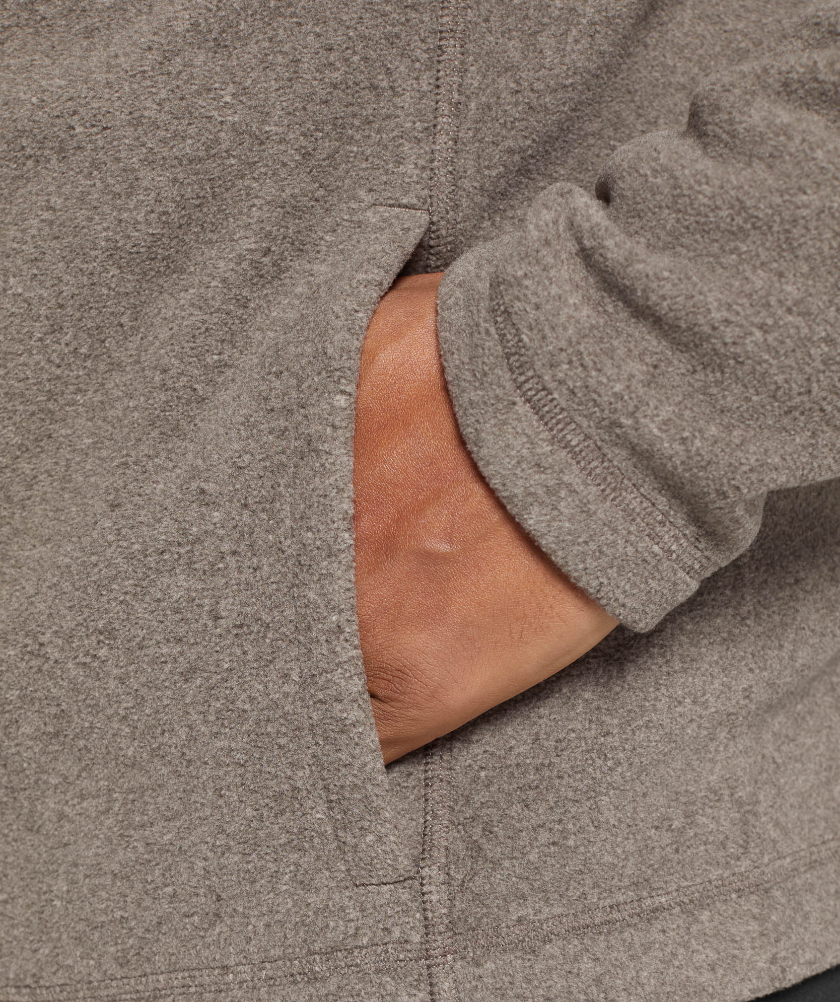 Fleece Zip Through Jacket