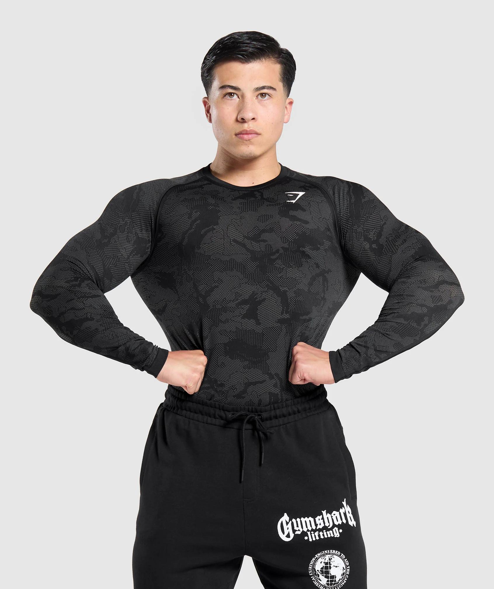 Geo Seamless Long Sleeve T-Shirt
