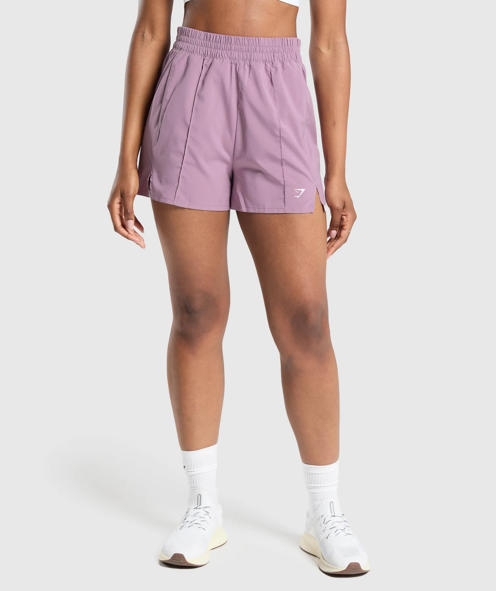 Pintuck Shorts