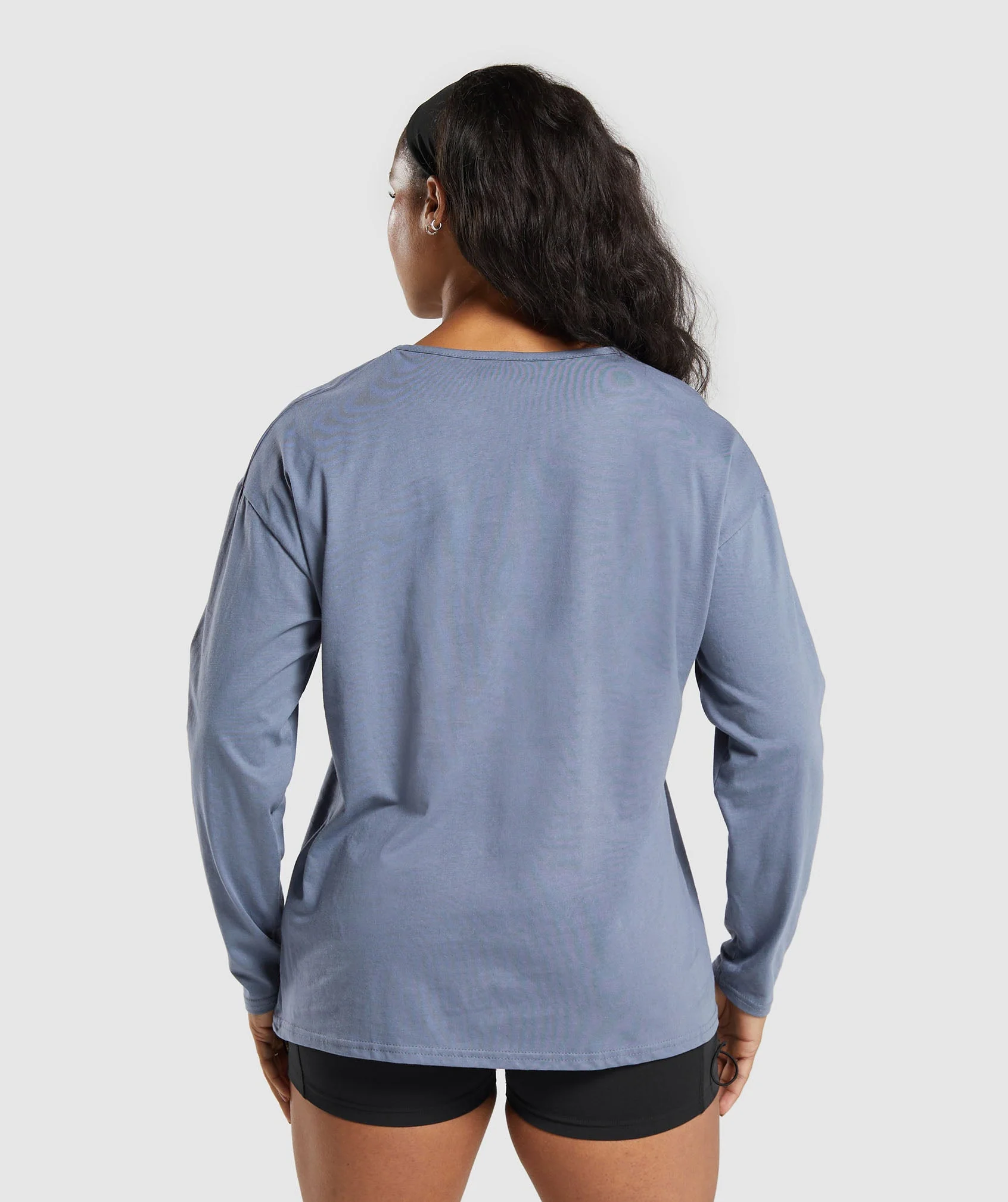 Training Oversized Cotton Long Sleeve Top