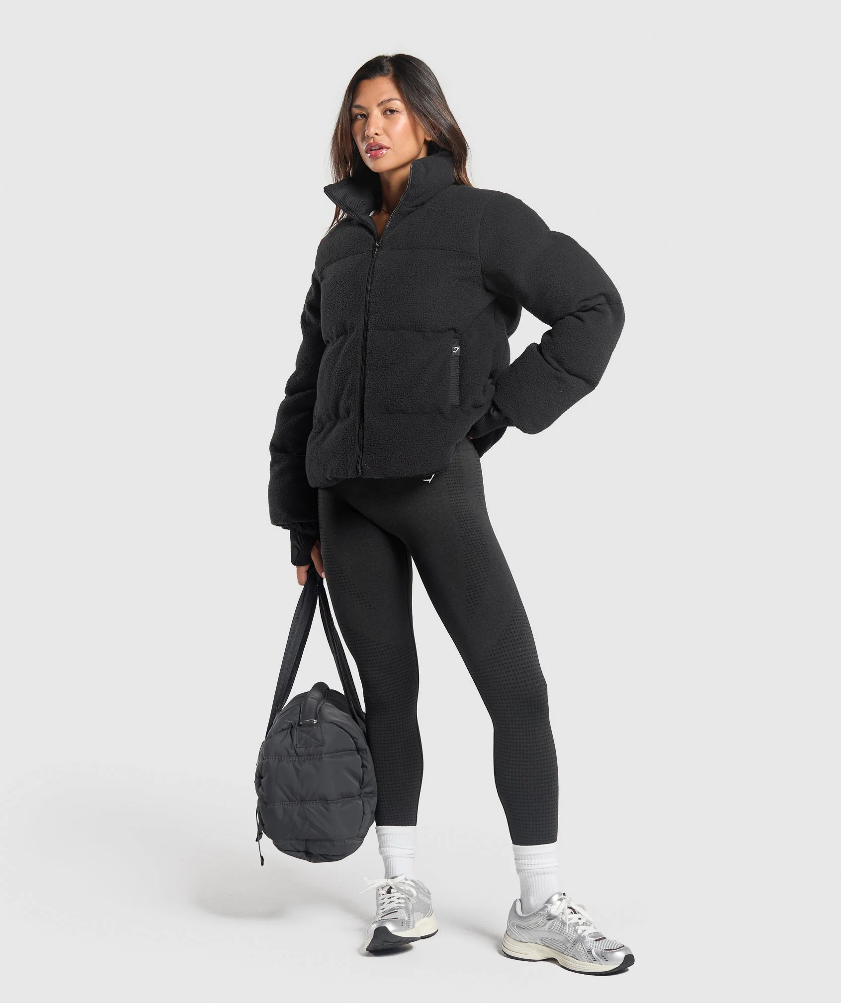Sherpa Puffer Jacket