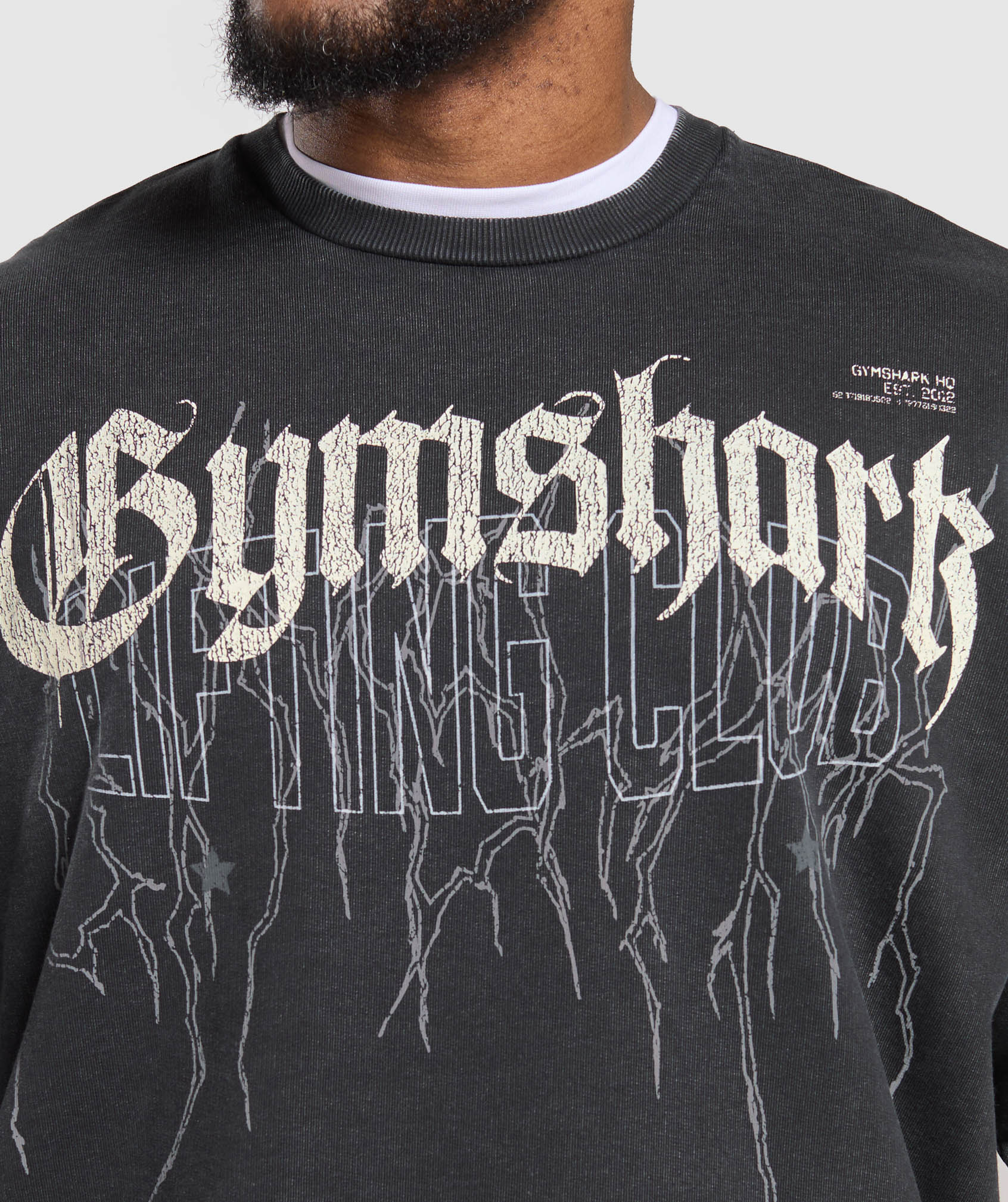 Distressed Graphic Crew