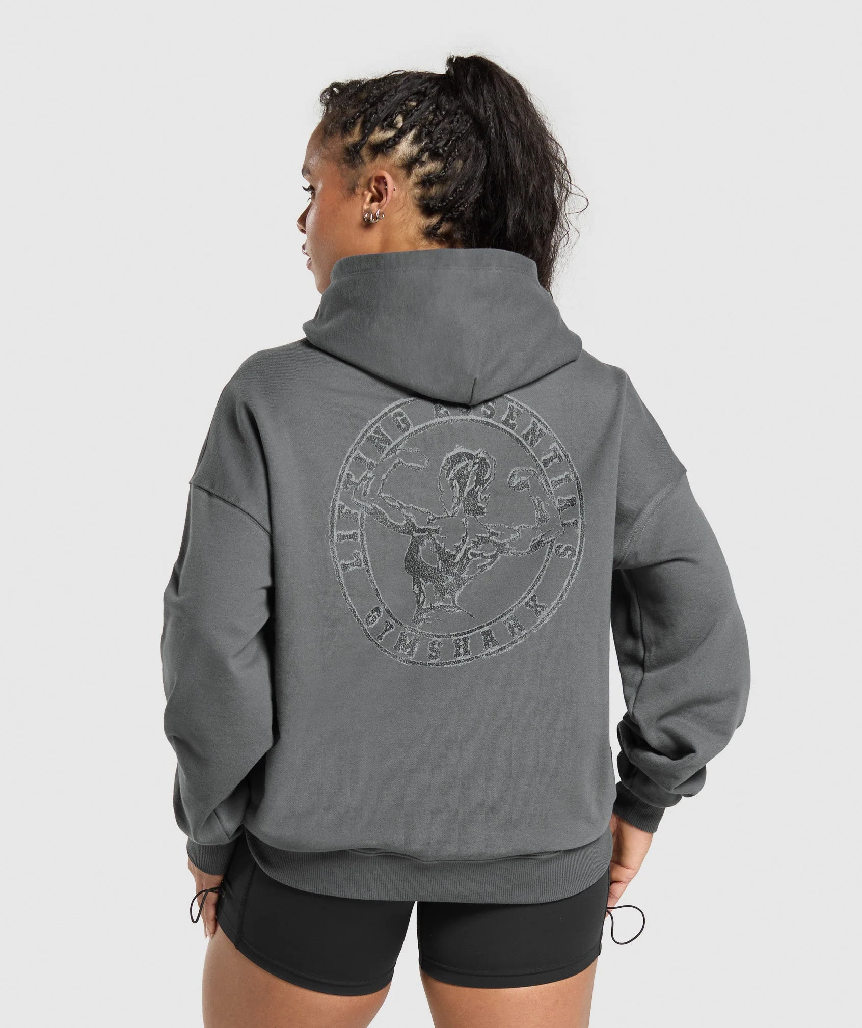 Back Gains Graphic Hoodie