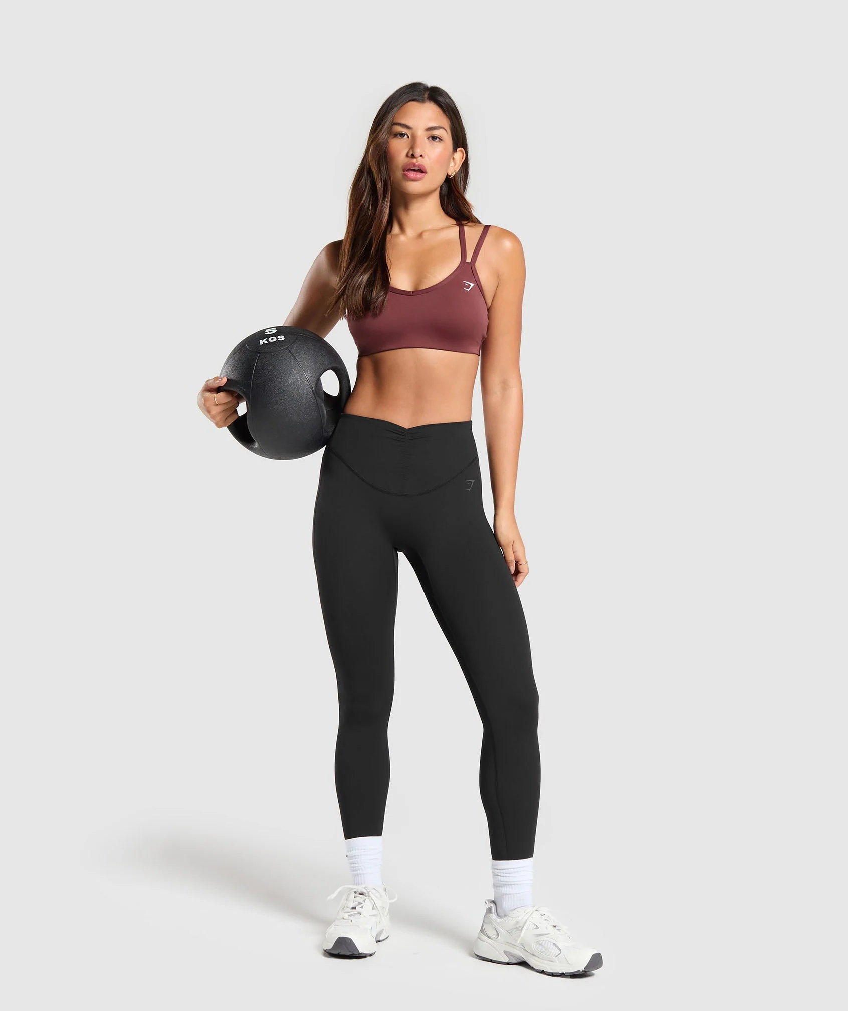 Strap Feature Sports Bra
