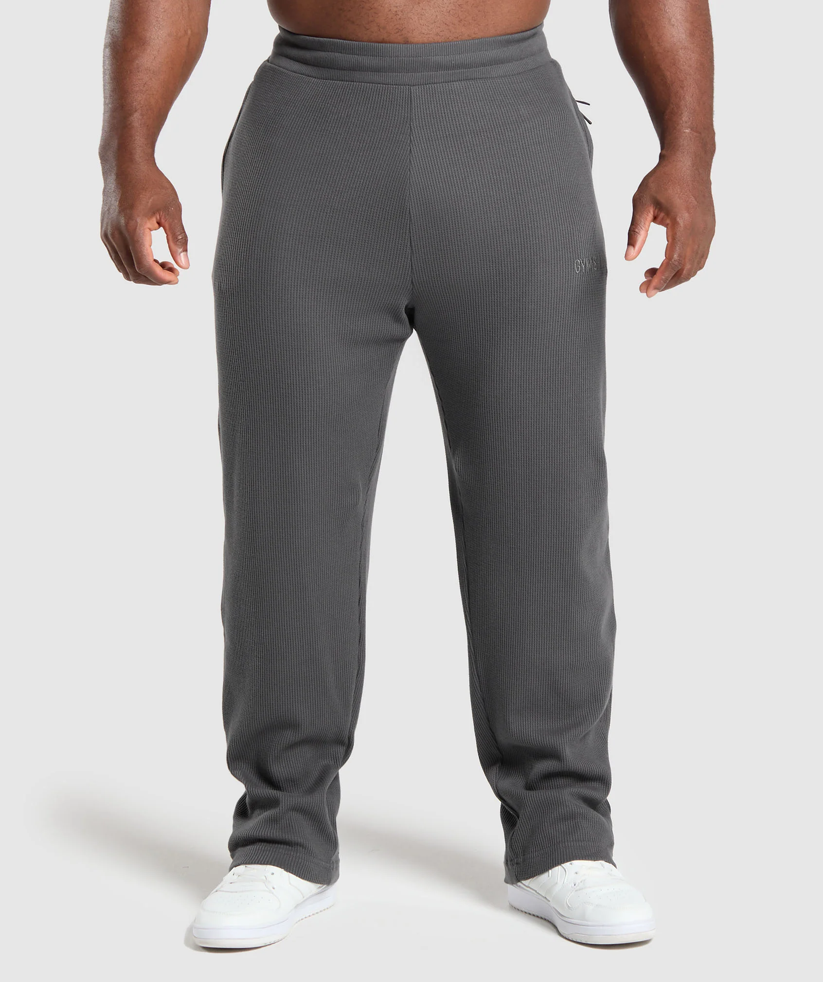 Waffle Straight Leg Joggers