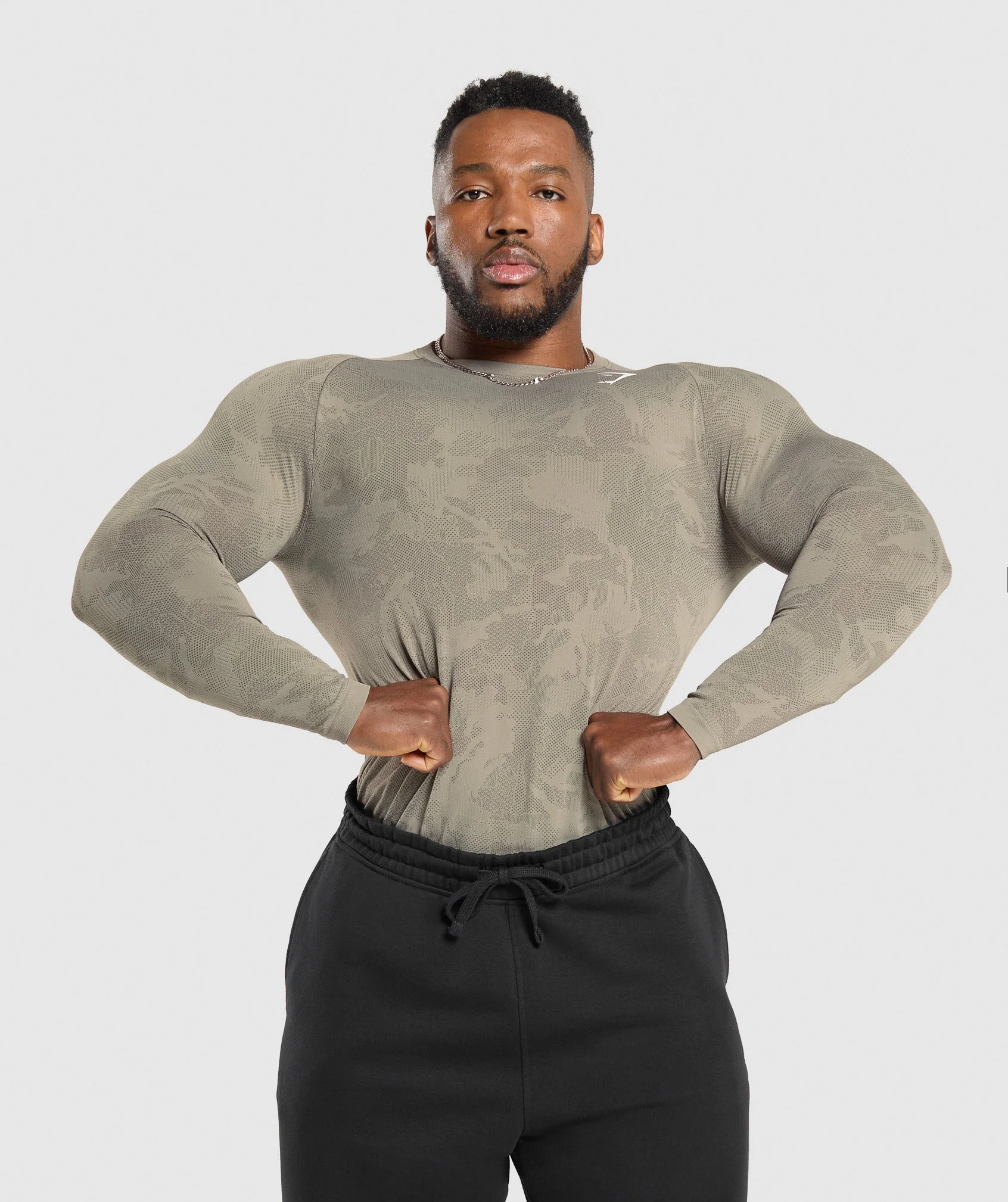 Geo Seamless Long Sleeve T-Shirt
