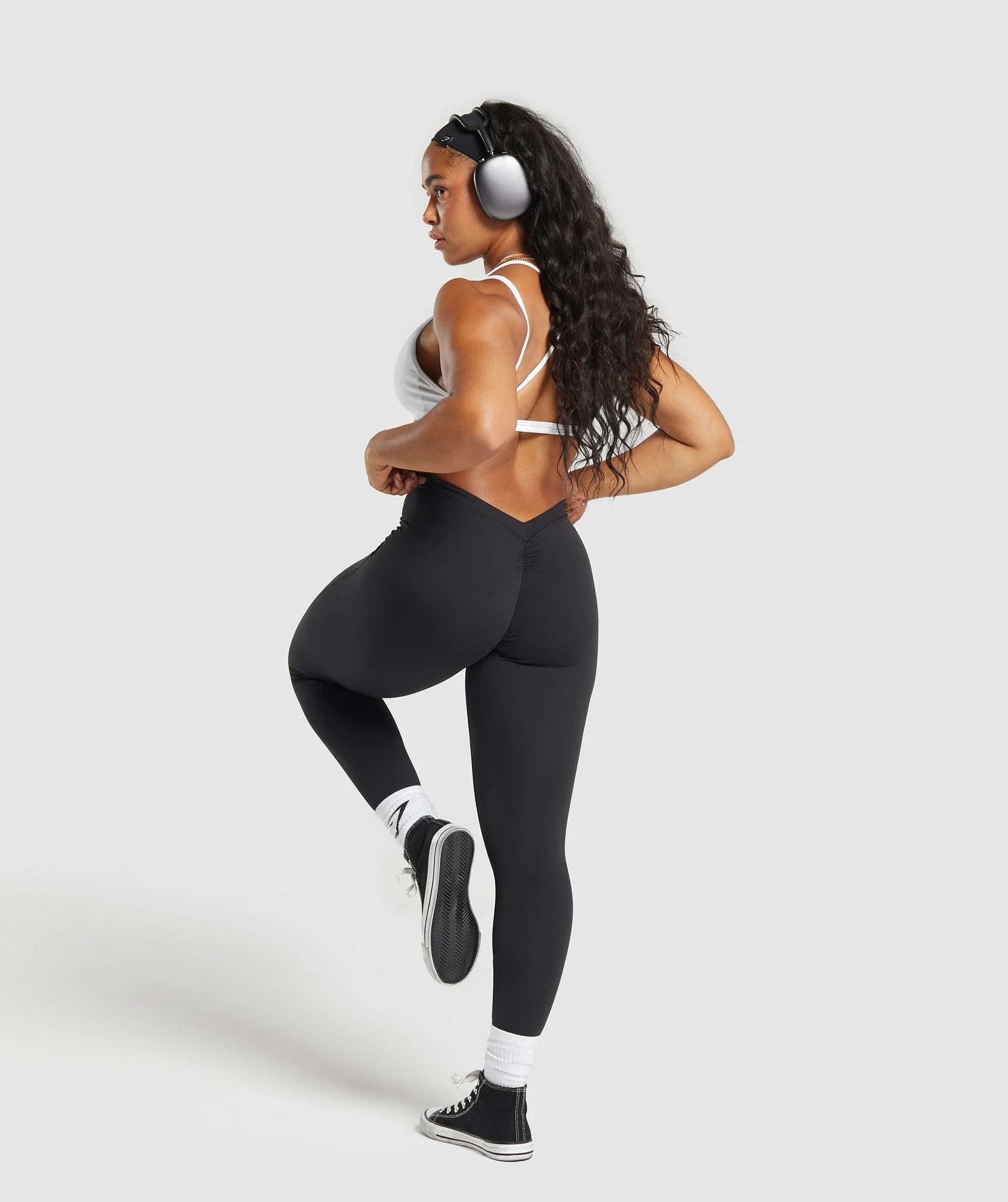Lifting Dipped Waistband Leggings