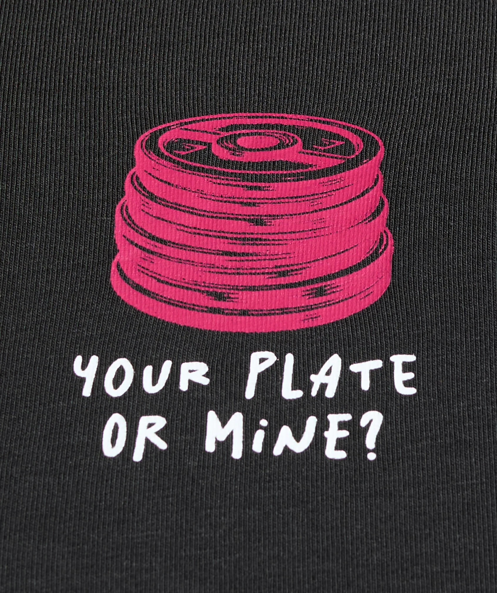 Your Plate or Mine Baby Tee