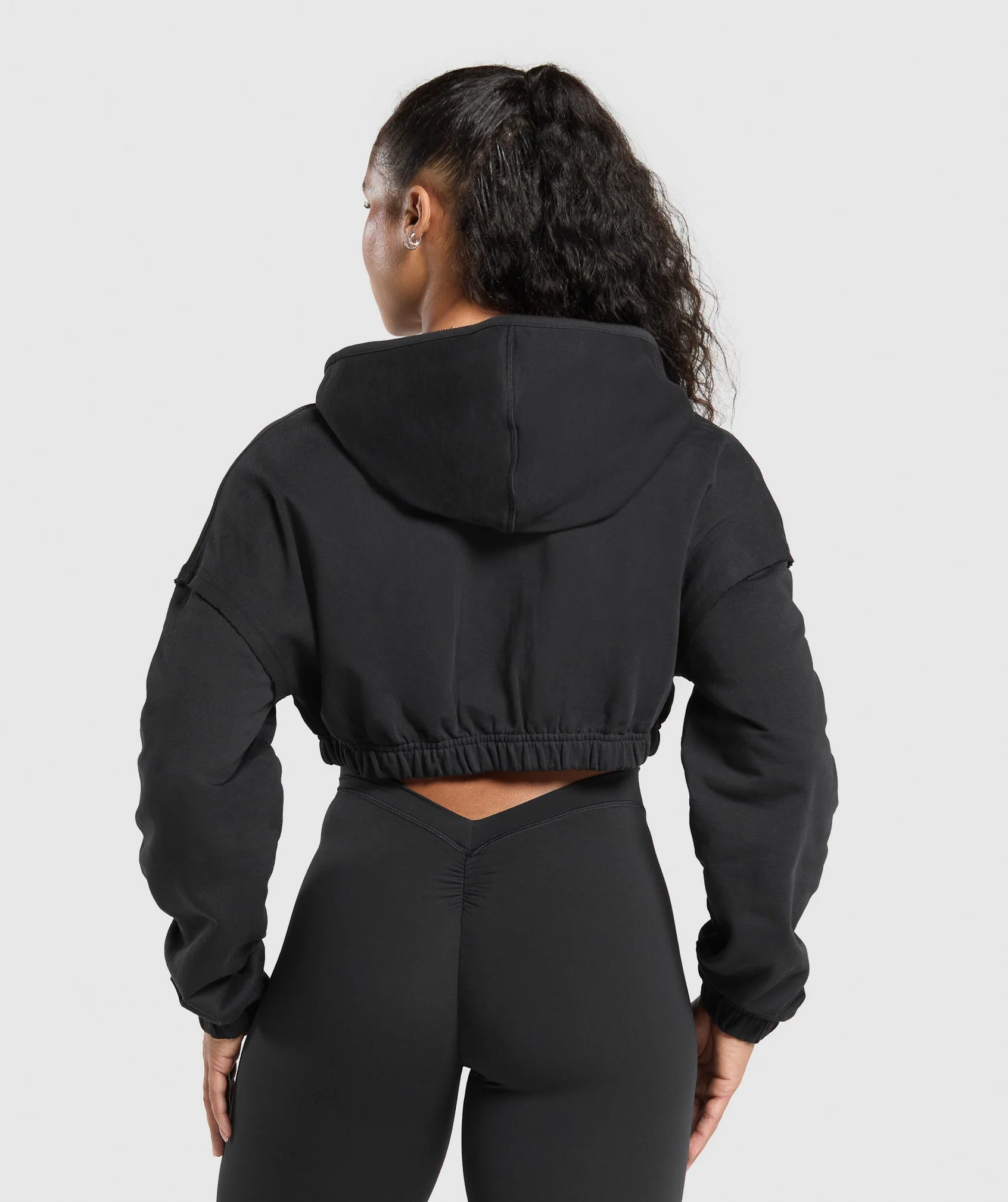 Superset Crop Zip Hoodie