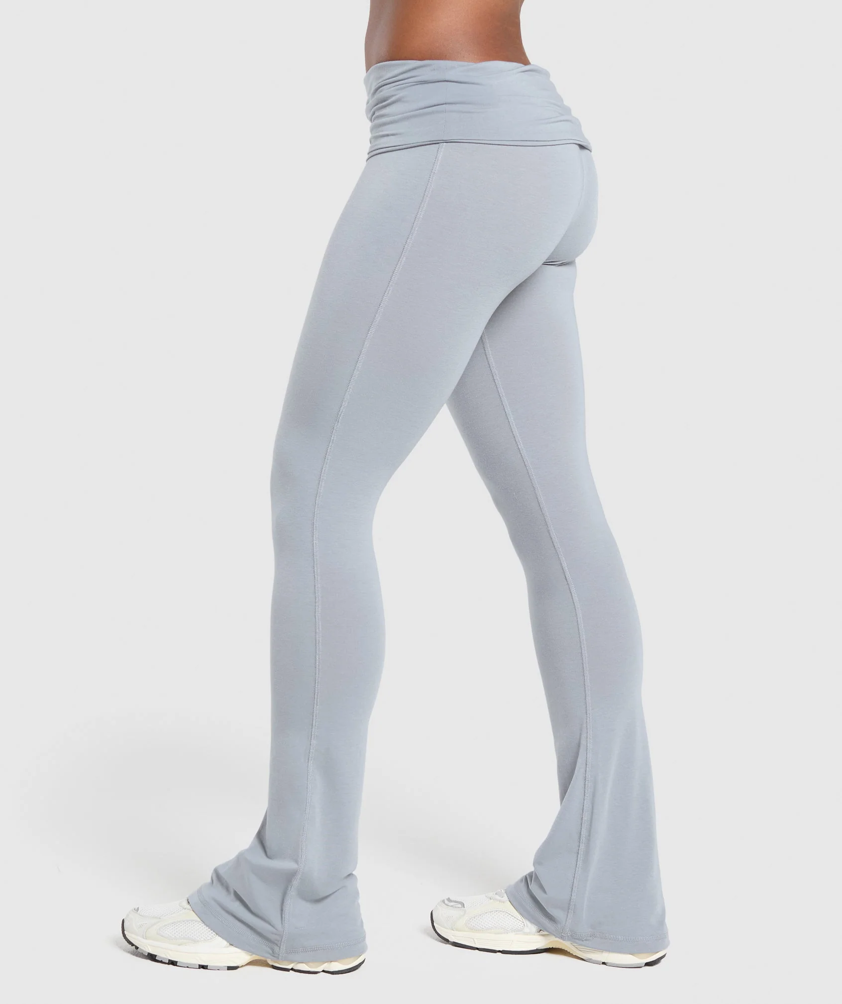 Foldover Flared Leggings