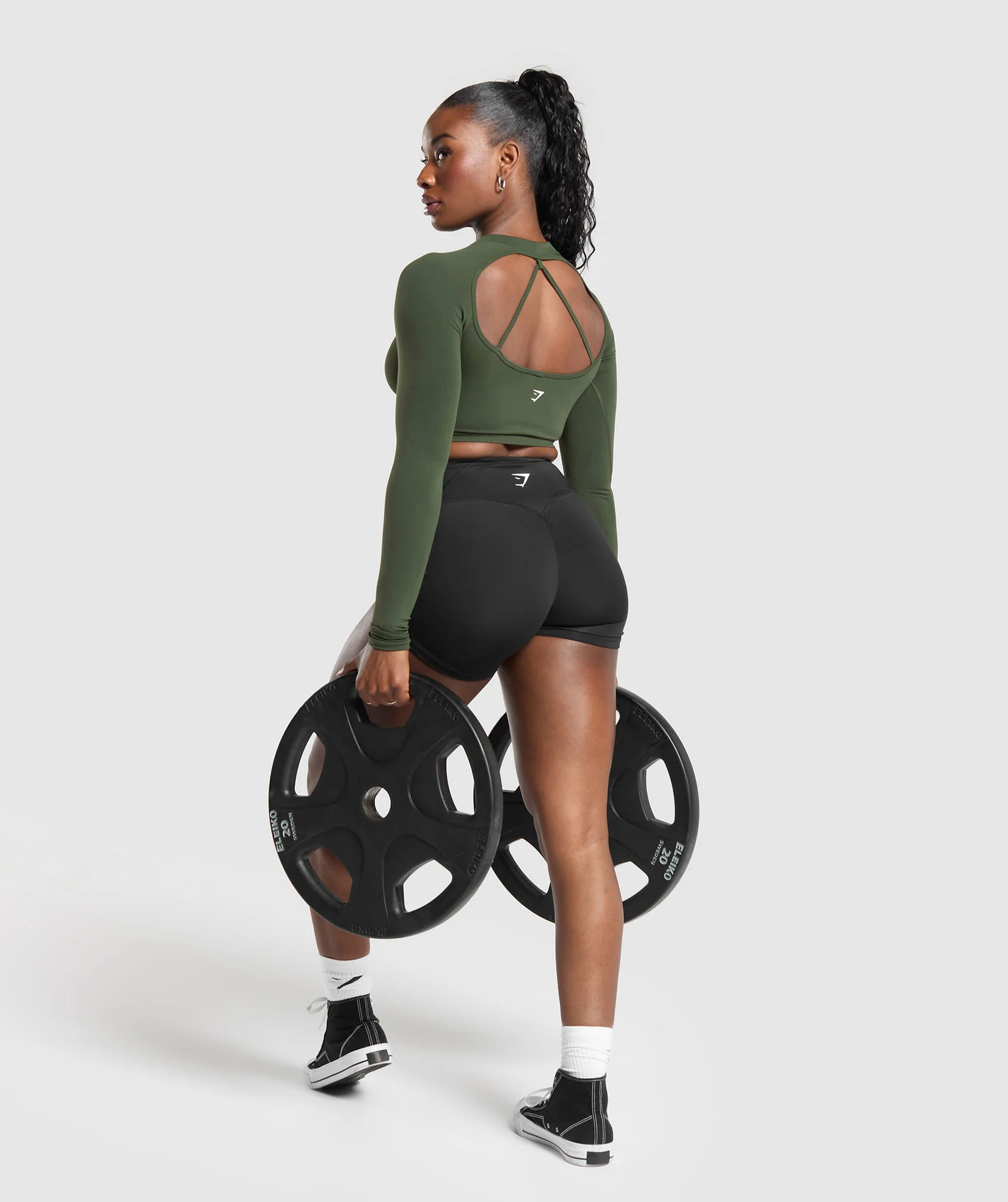 Apex Limit Seamless Long Sleeve Crop Top