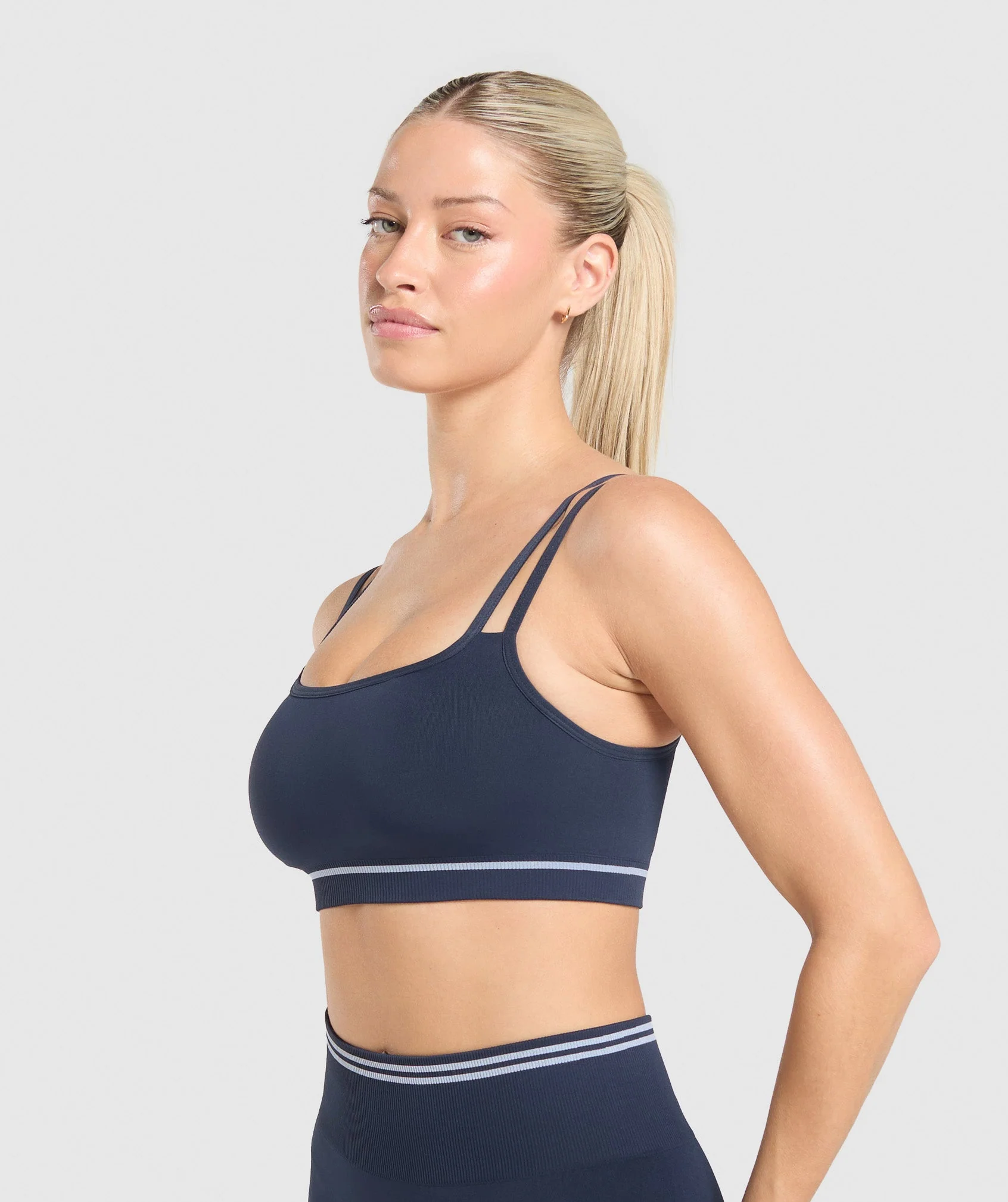 Contrast Seamless Sports Bra