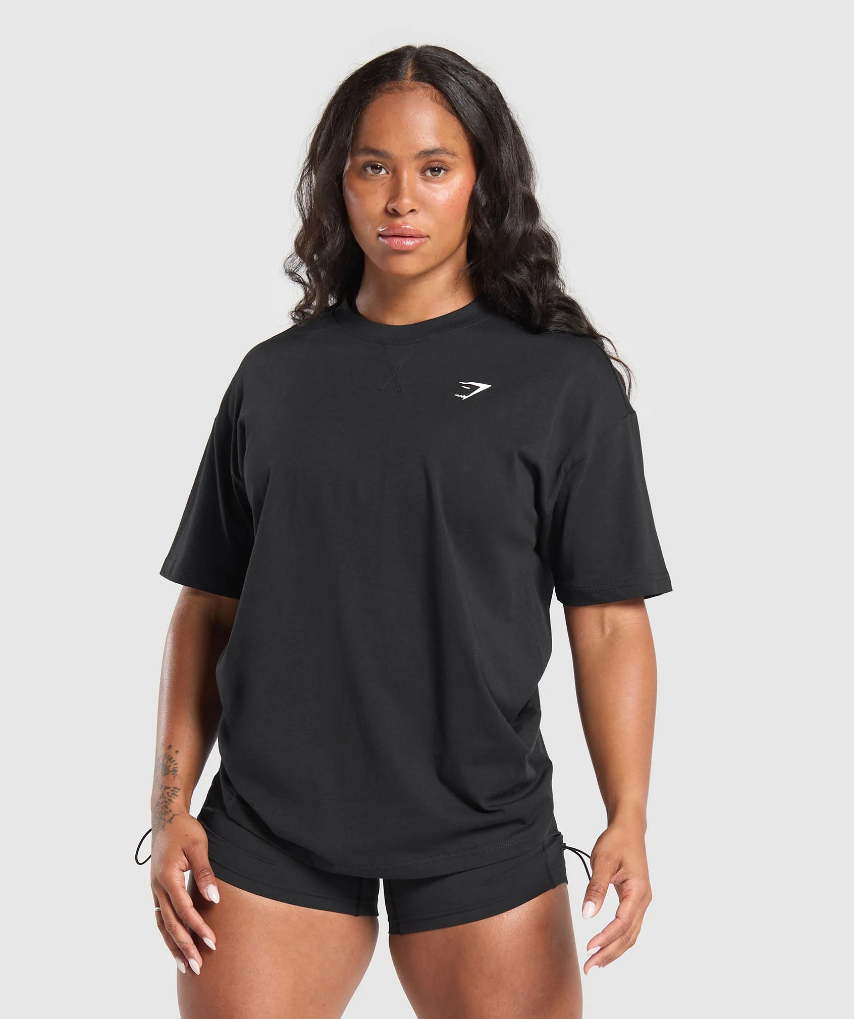 Adapt Camo Graphic Oversized Top