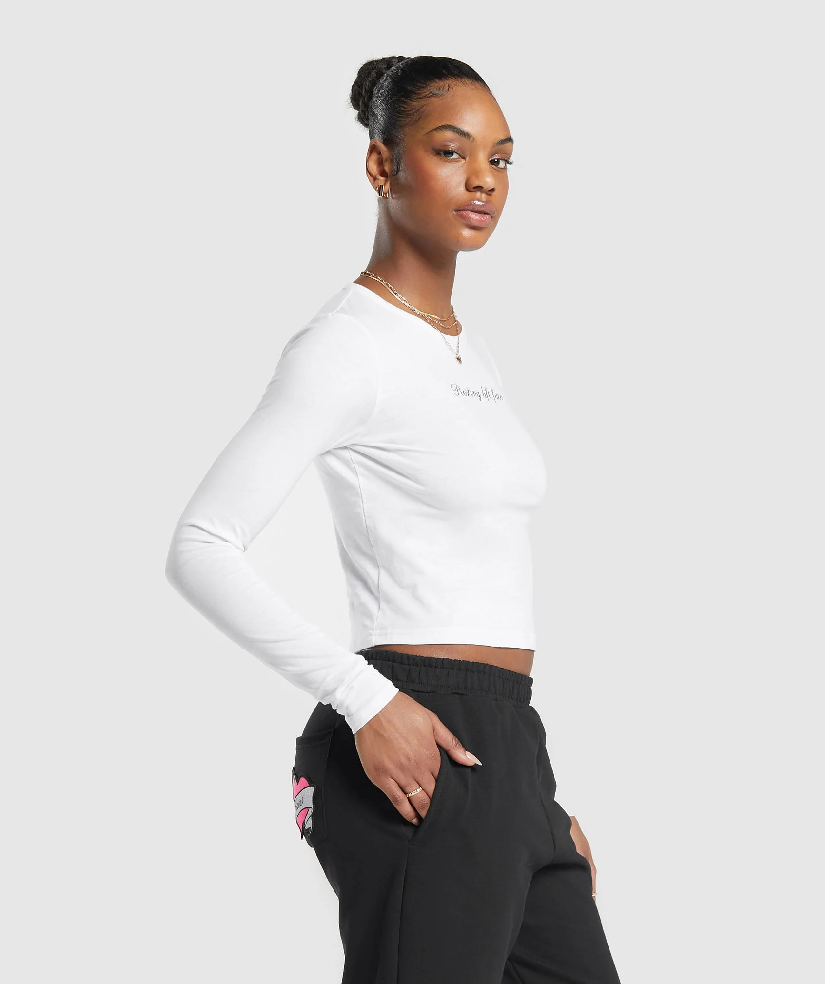 Tattoo Midi Long Sleeve T-Shirt