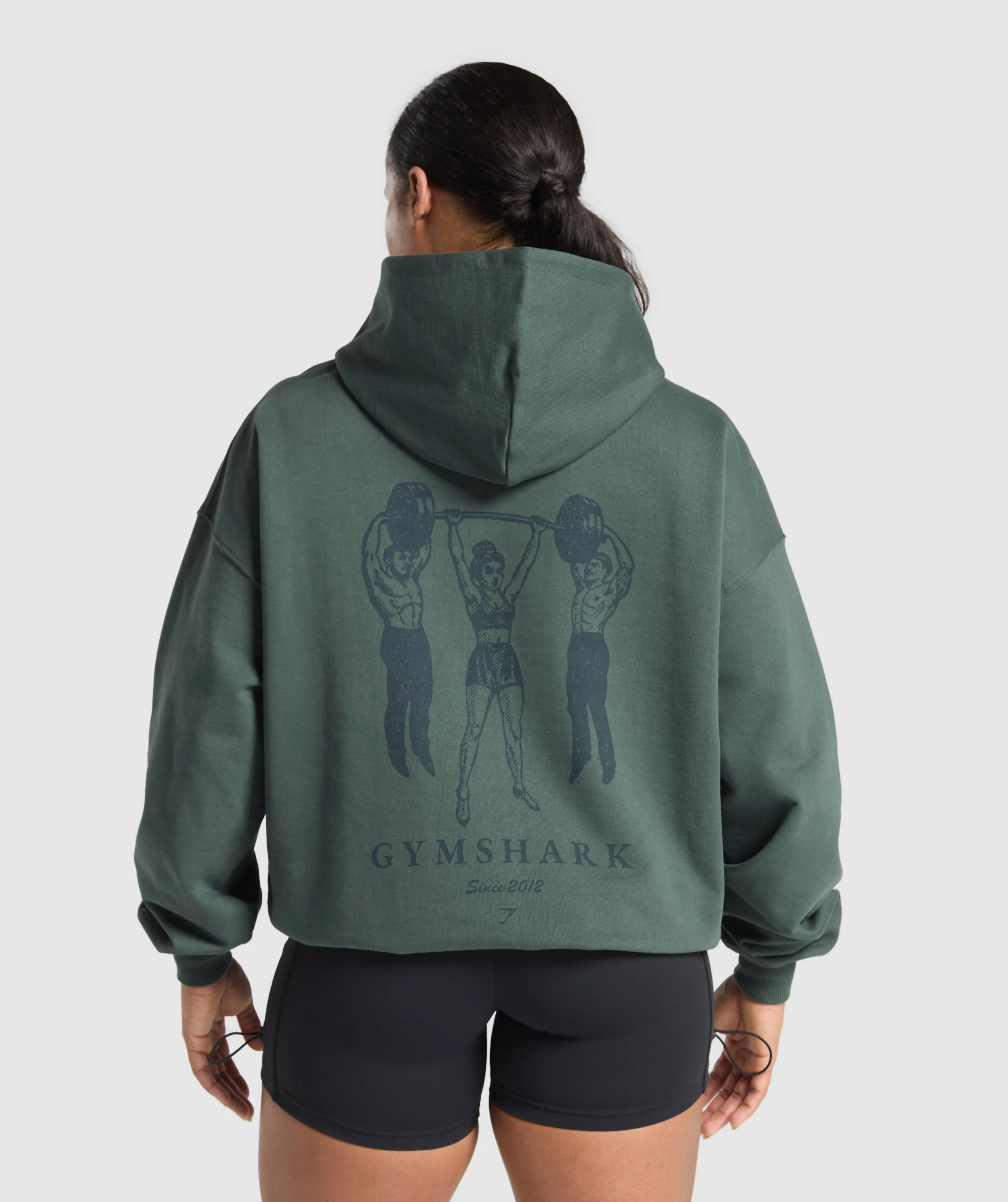 Retro Lifting Oversized Hoodie