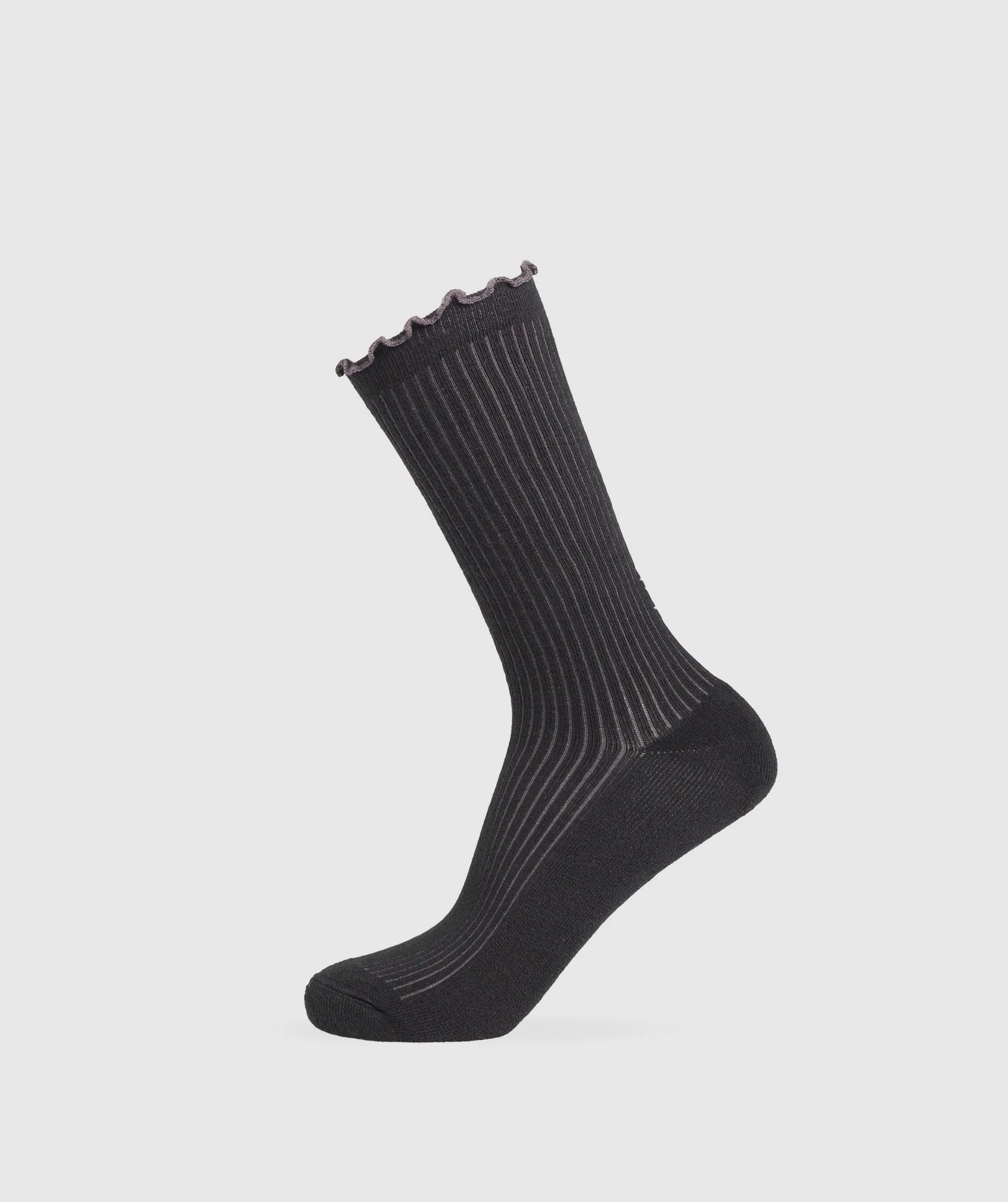 Frill Crew Single Sock
