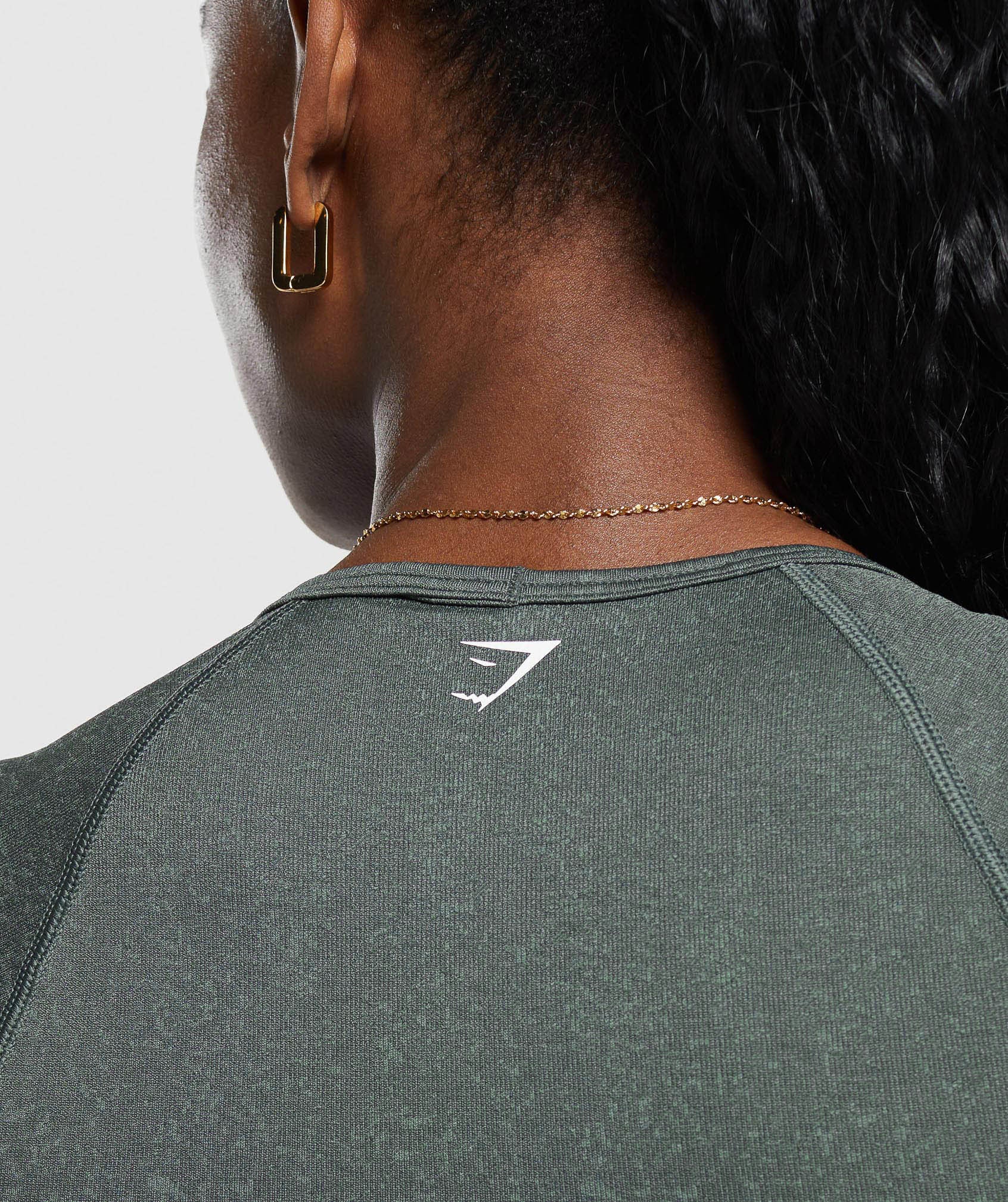 Adapt Fleck Seamless Crop Top