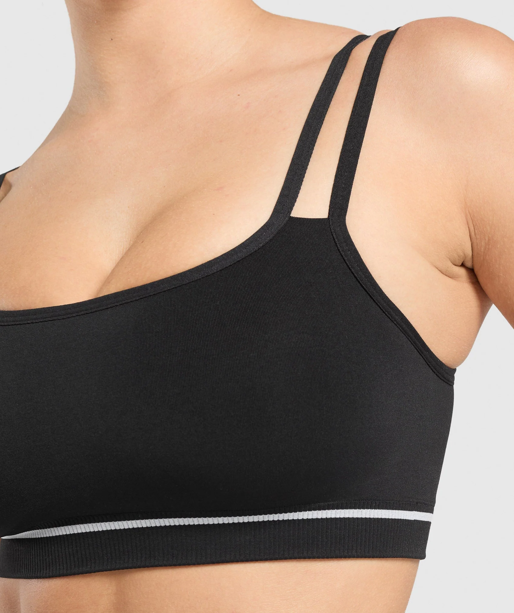Contrast Seamless Sports Bra