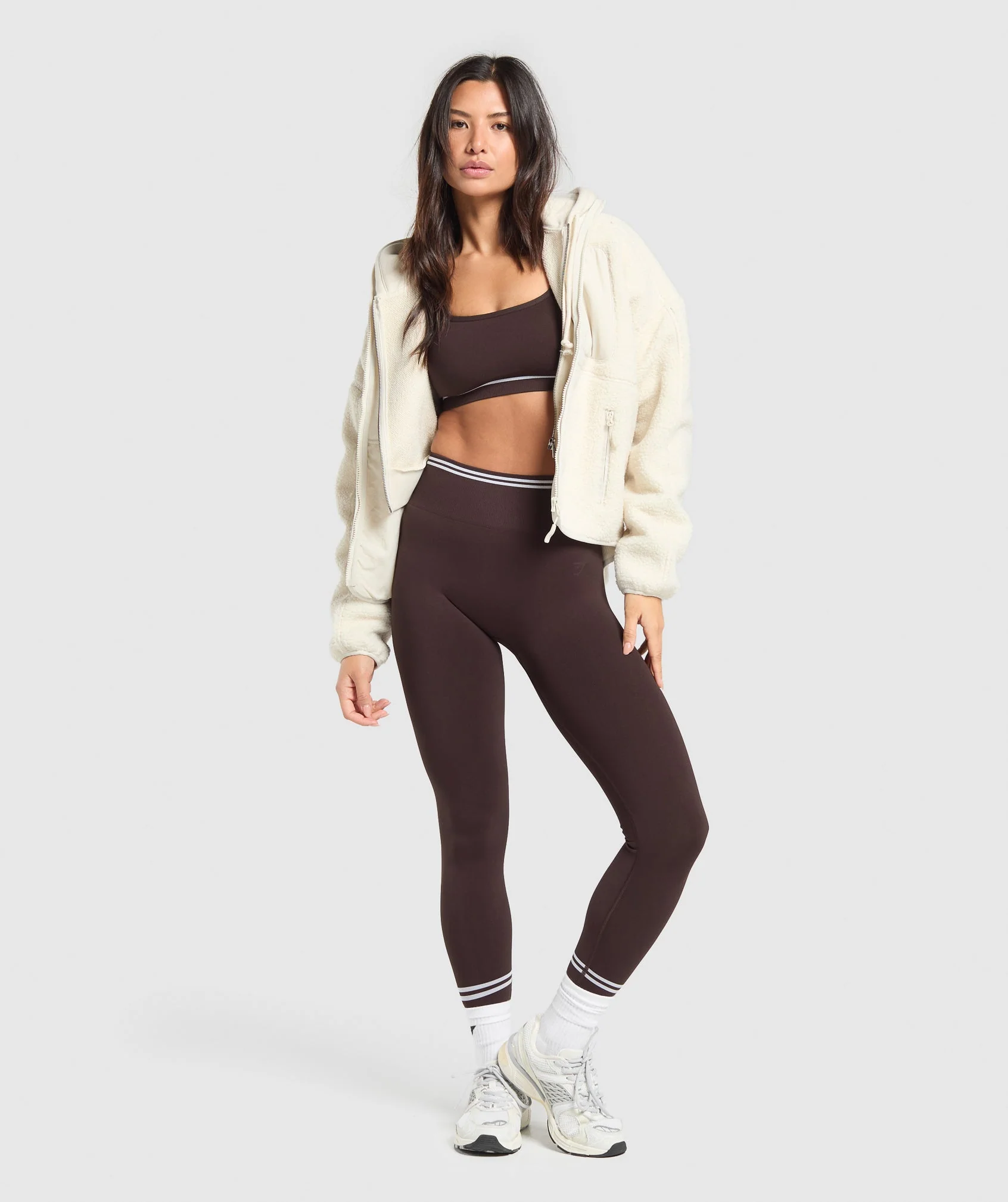 Contrast Seamless Sports Bra