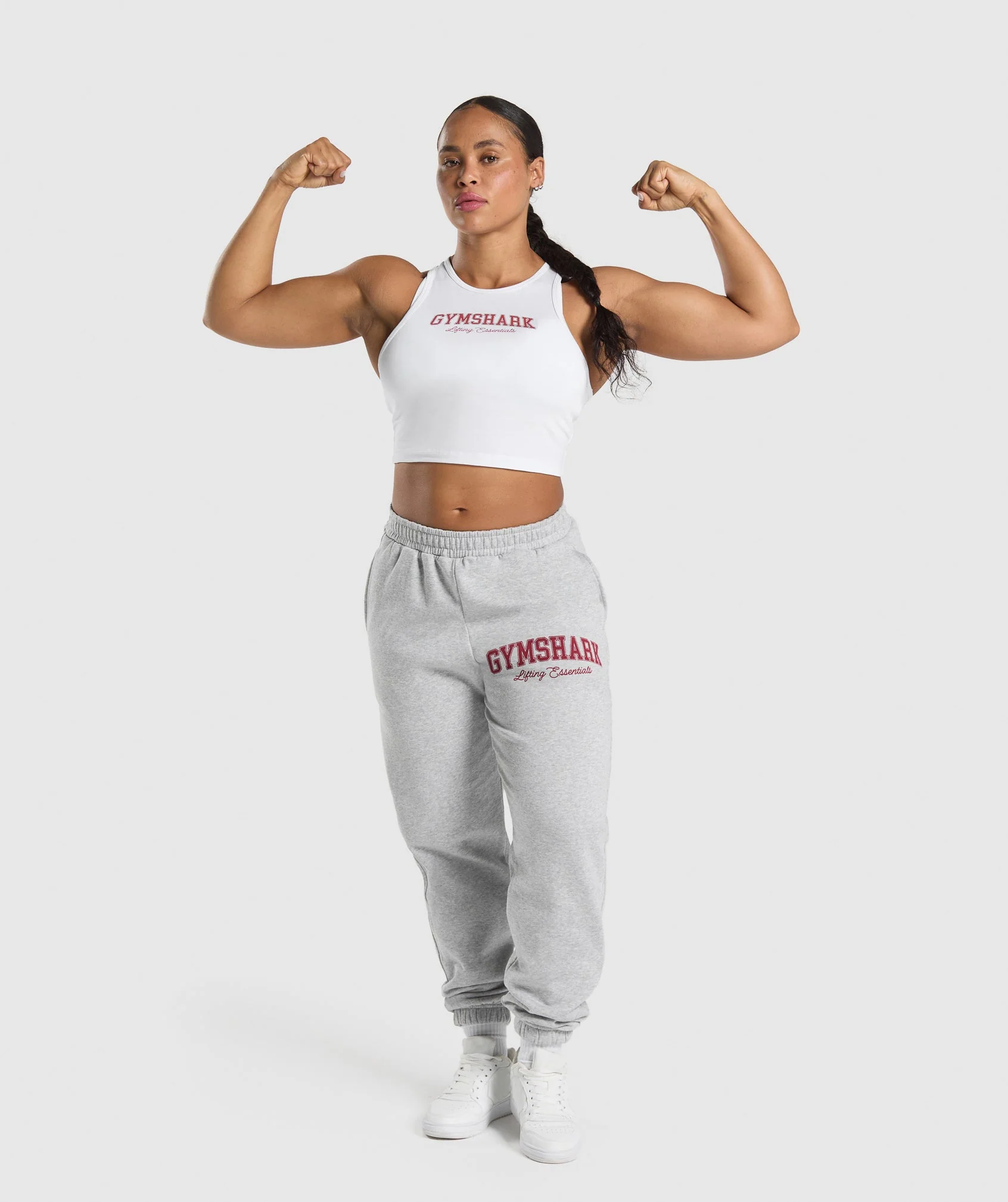 Lifting Essentials Graphic Brushed Oversized Joggers