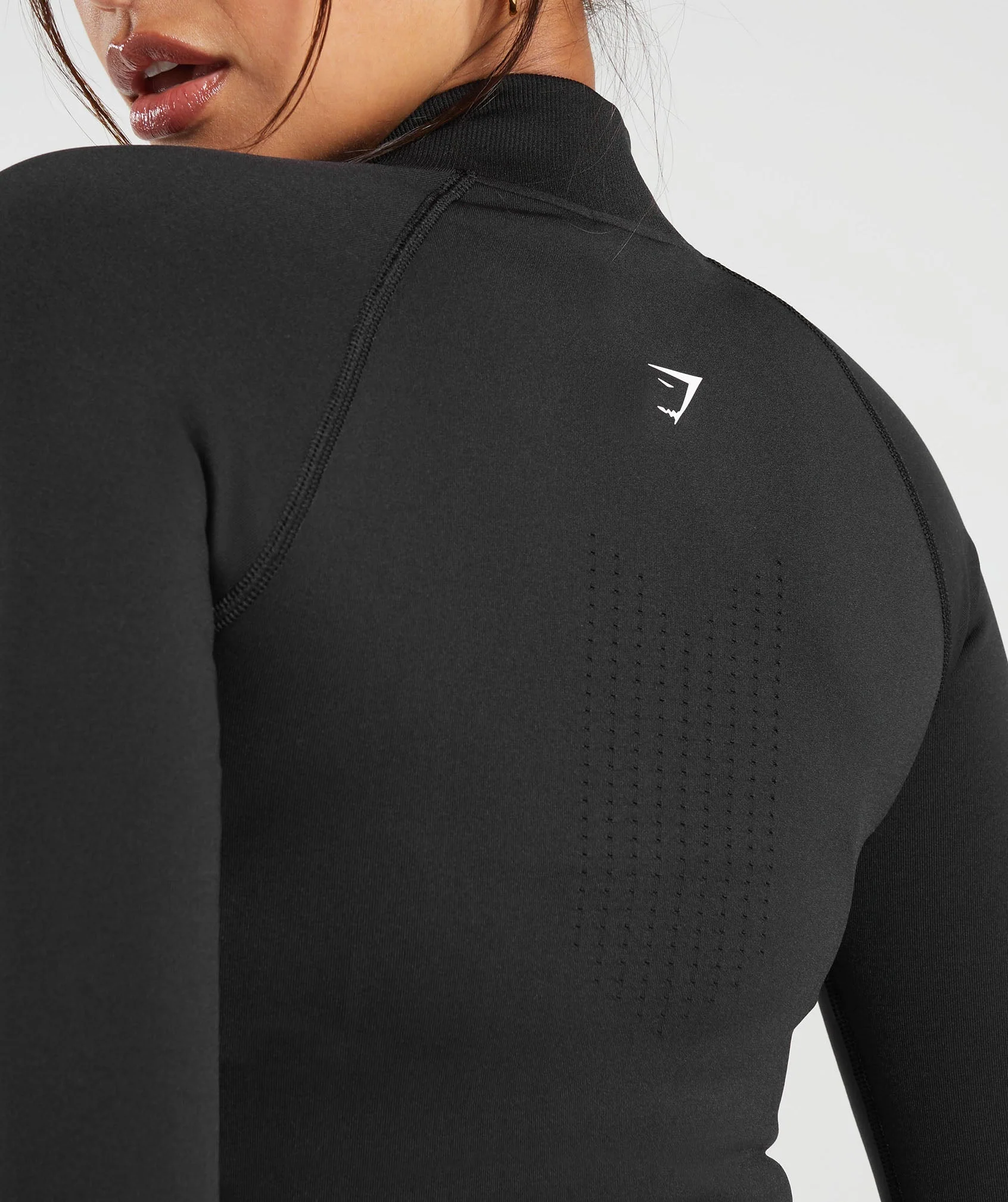 Sweat Seamless Zip Up Jacket